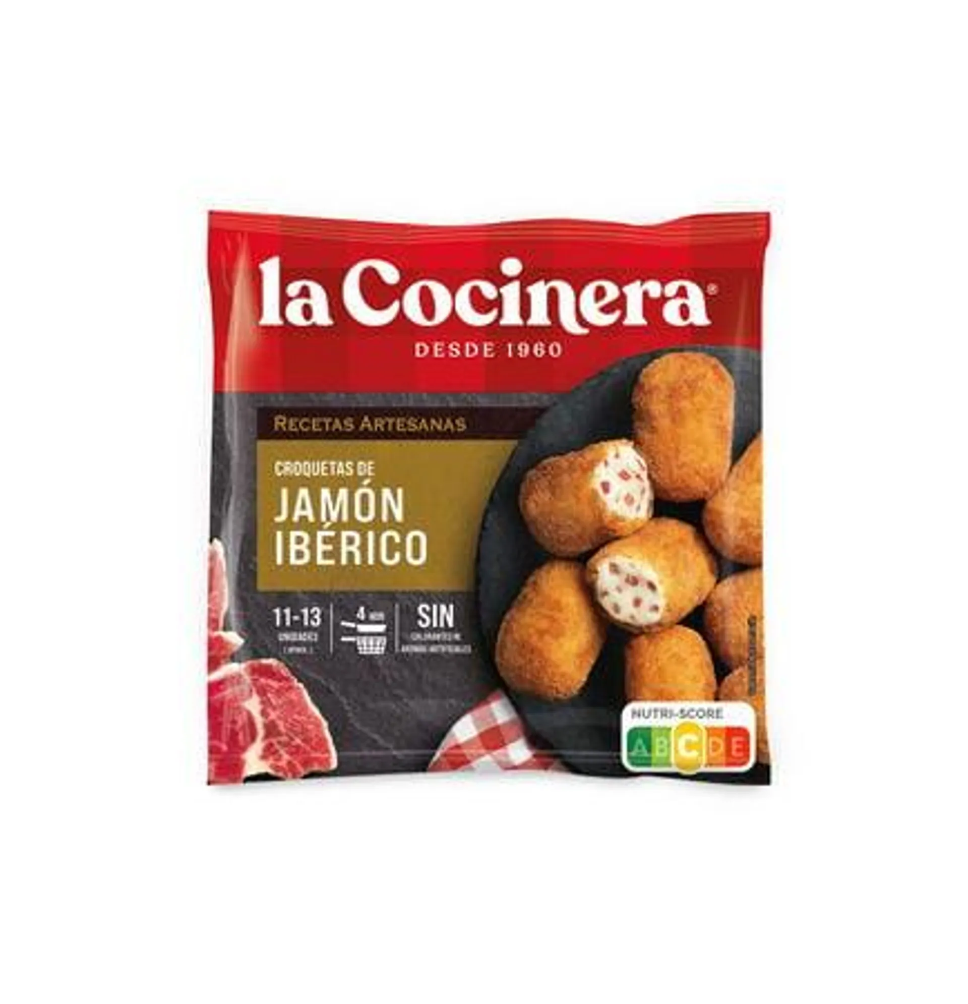 Croqueta artesana La Cocinera 400g jamón serrano