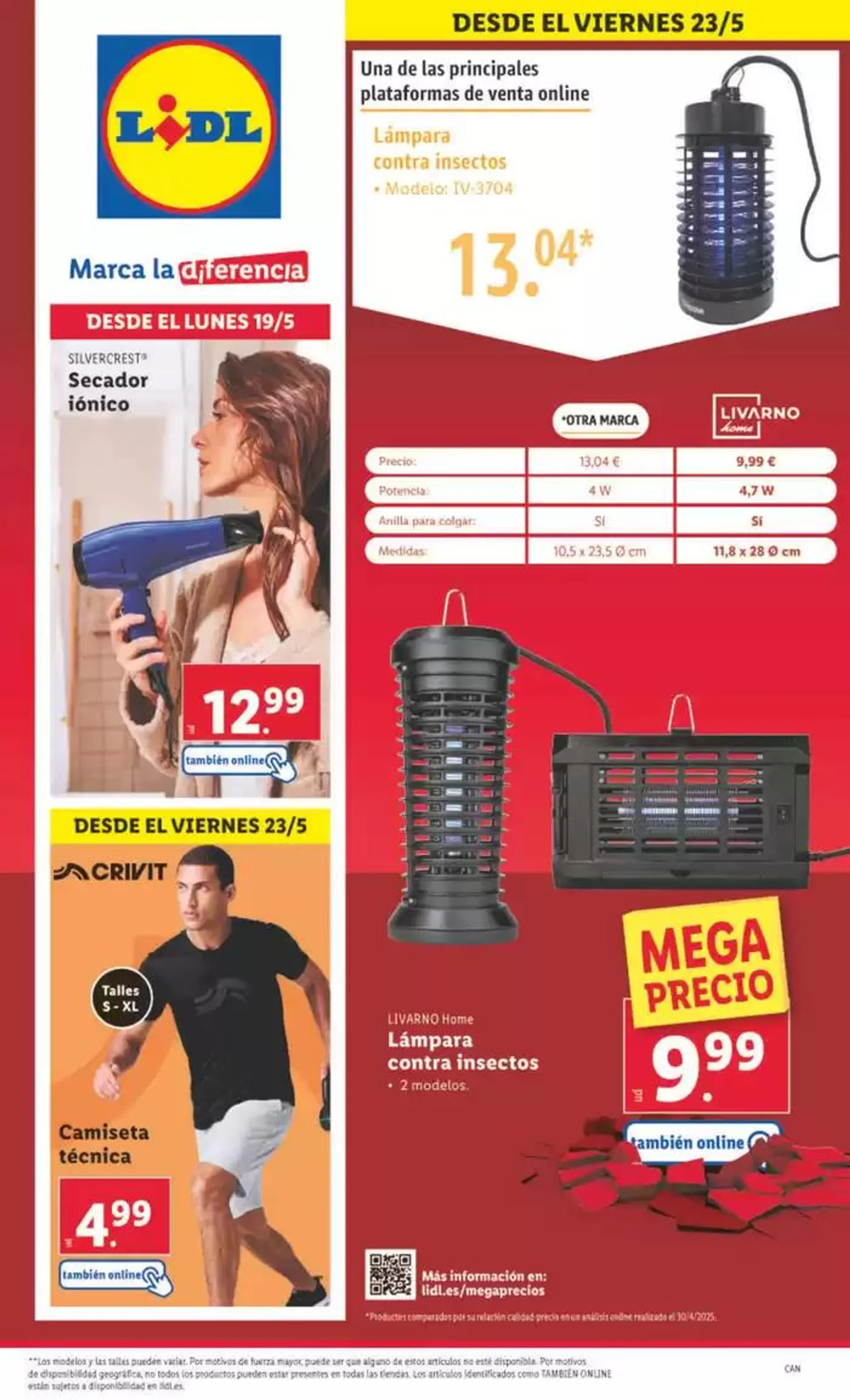 ¡Bazar Lidl! Ofertas válidas del 19/05 al 25/05 - 1