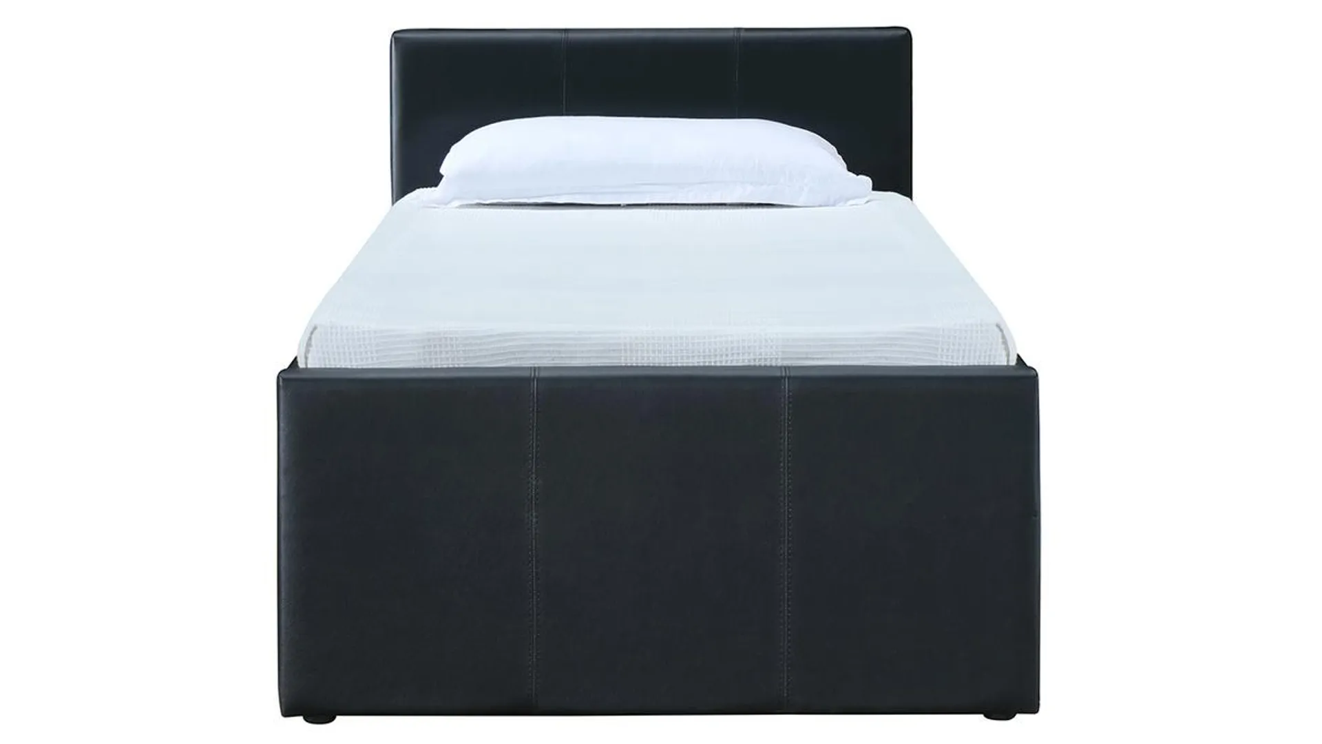 Cama nido 90 x 195 cm negro mate MACCO