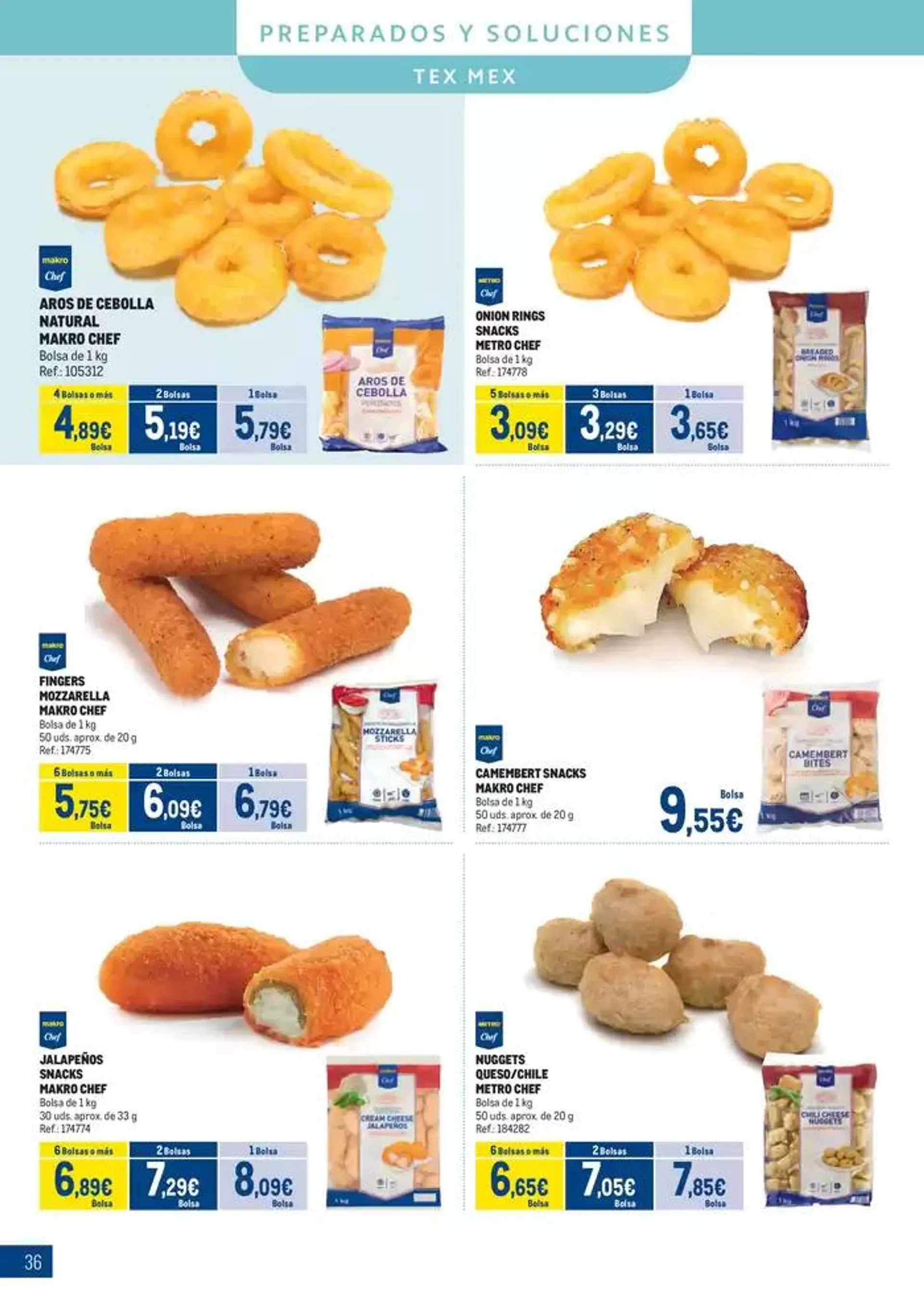 Catálogo de Especial Congelados Sur II 5 de mayo al 1 de junio 2025 - Página 36