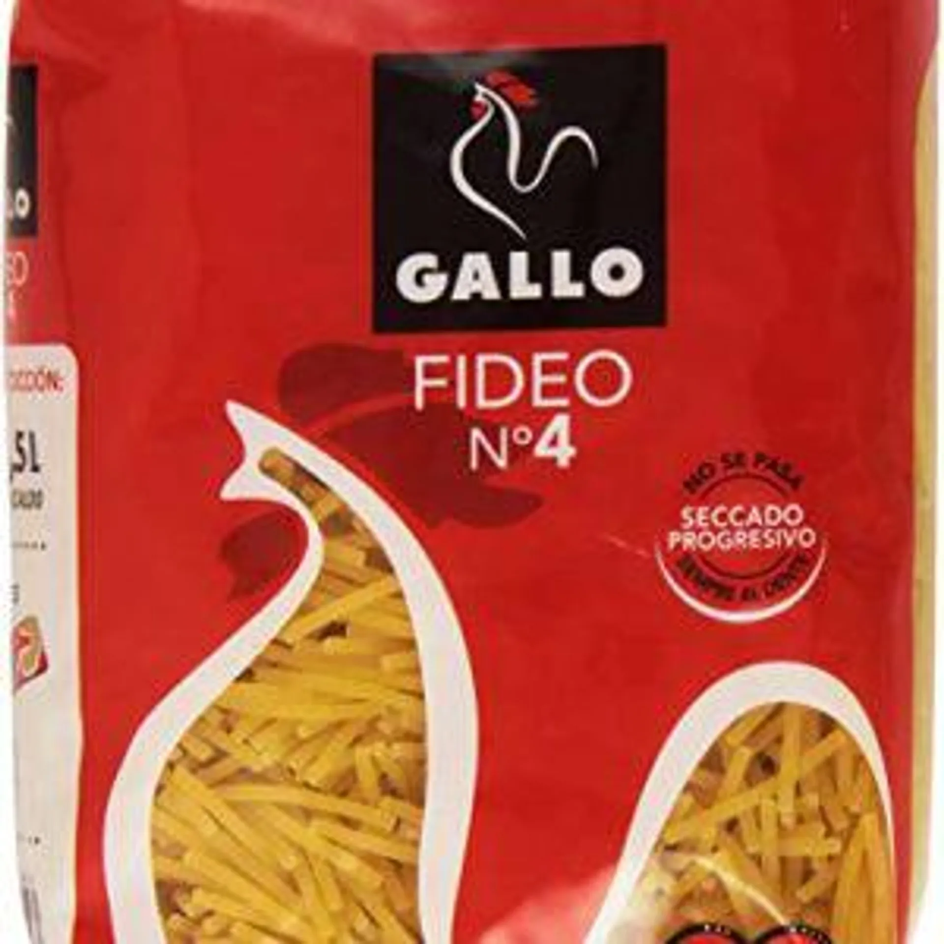 PASTA GALLO FIDEO Nº4 500GR