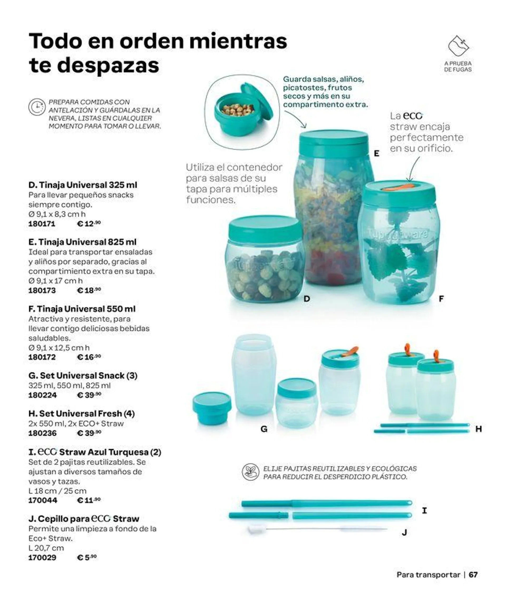 Catálogo de Catálogo Tupperware  3 de septiembre al 28 de febrero 2025 - Página 67