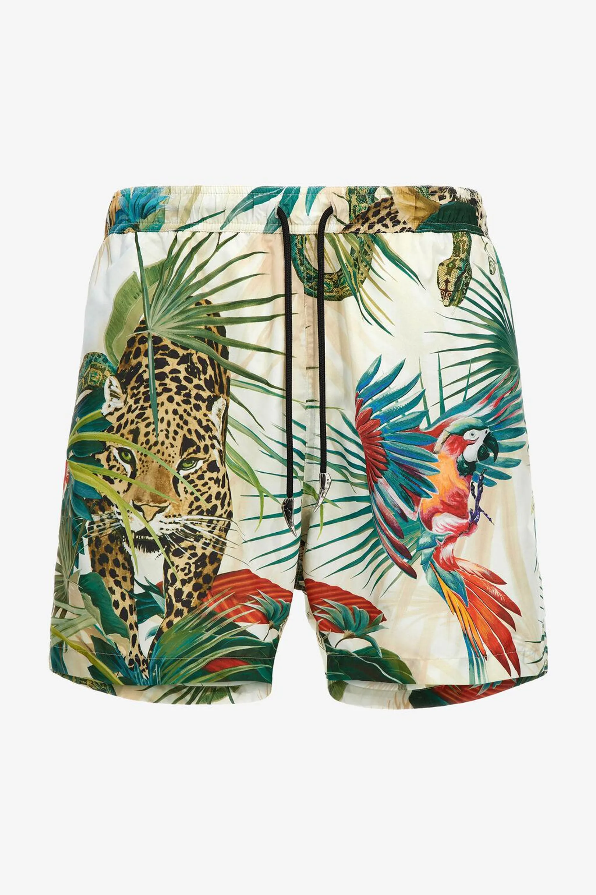 Swim shorts with Jungle print