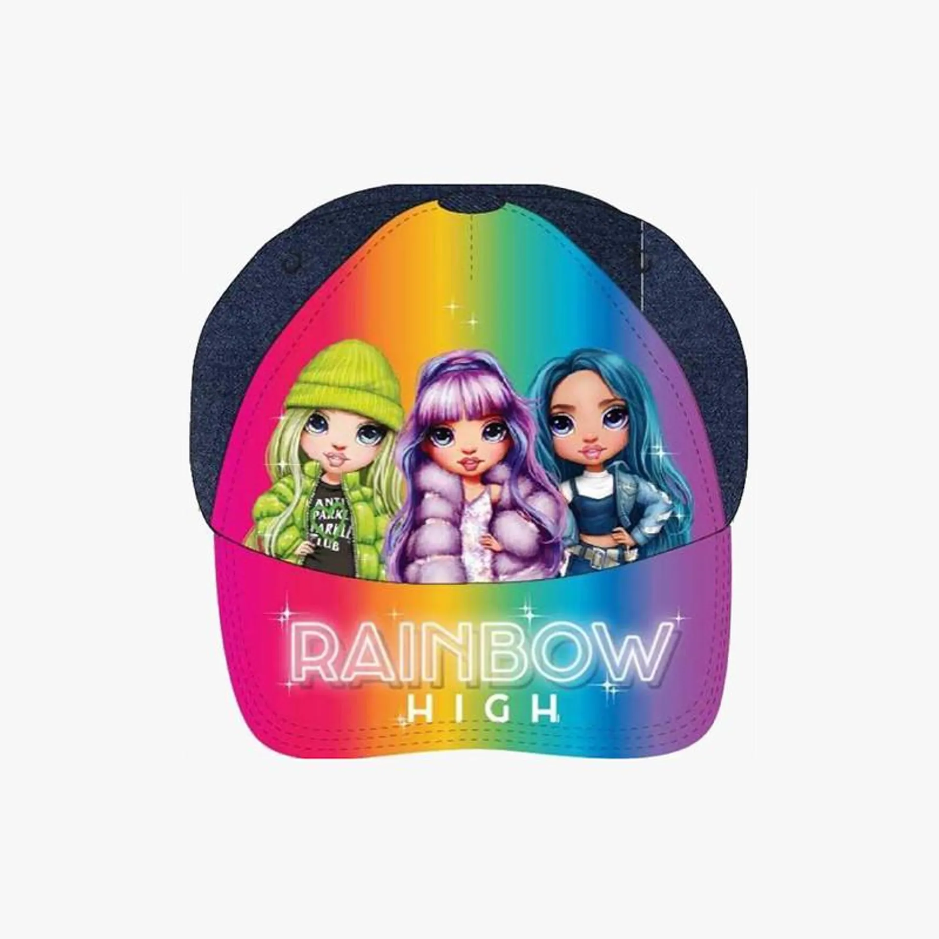 GORRA NIÑA RAINBOW HIGH T-54