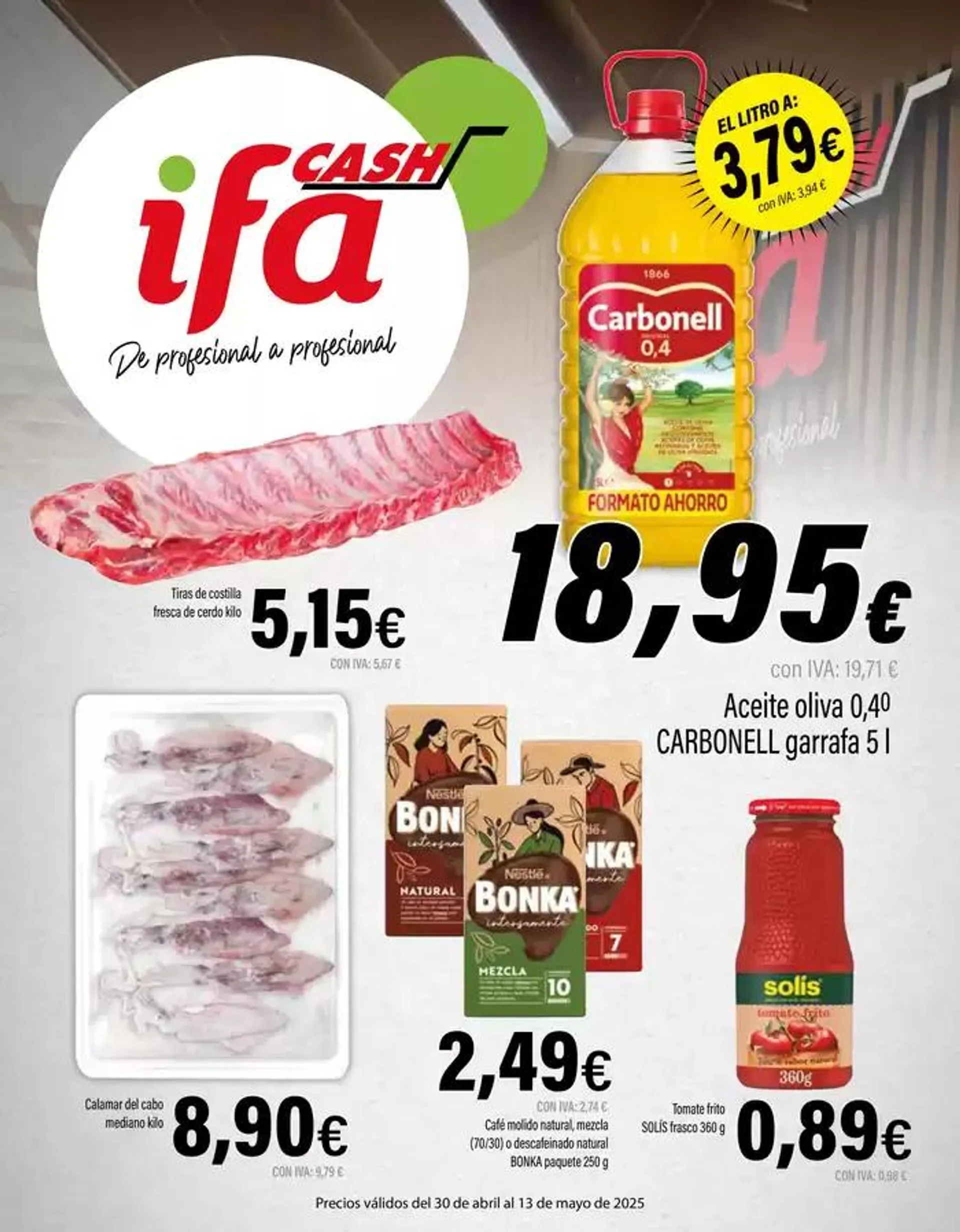 Catálogo de Precios válidos del 30 de abril al 13 de mayo de 2025 30 de abril al 13 de mayo 2025 - Página 1