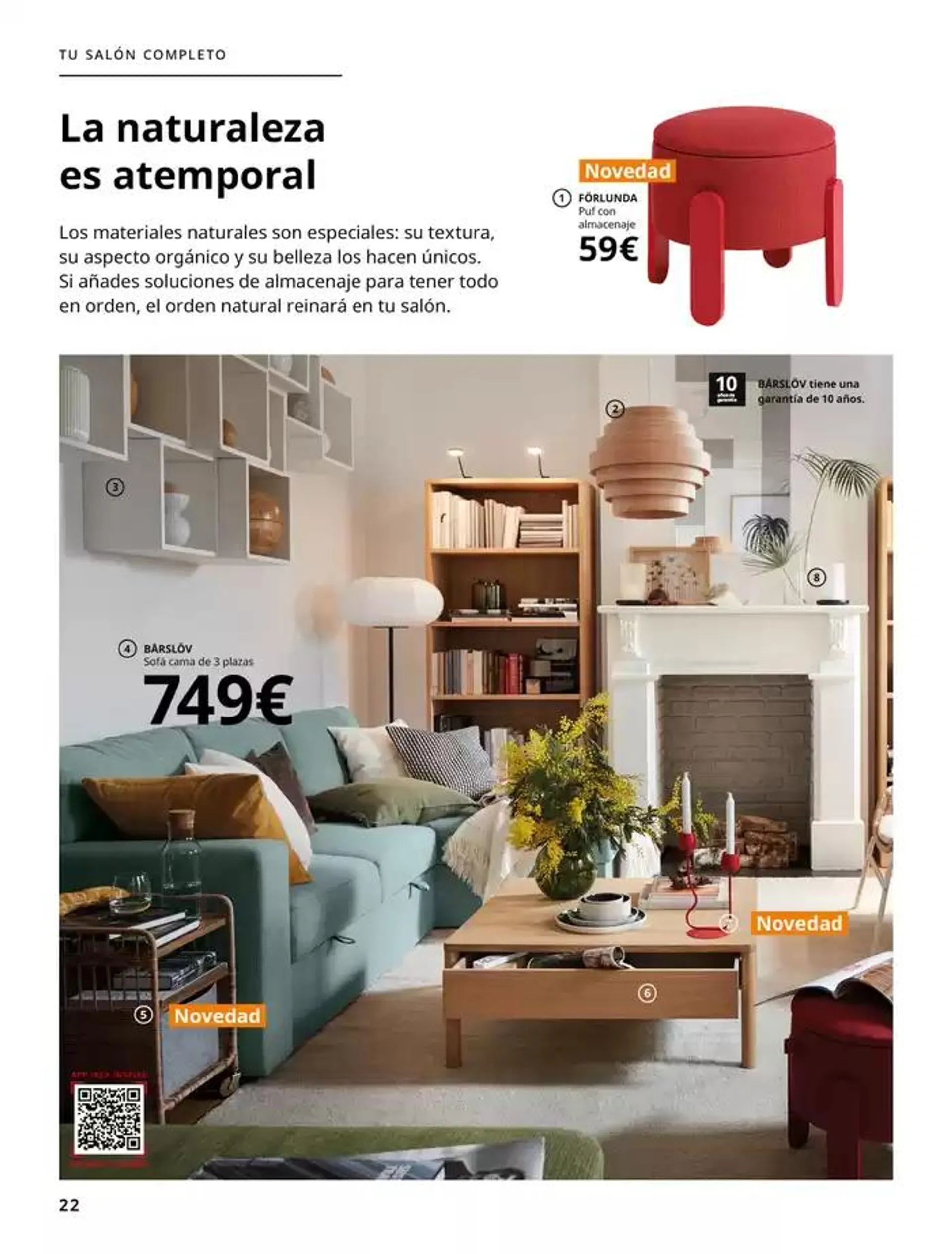 Catálogo de IKEA Catálogo Cuando la casa se llena 2 de octubre al 31 de enero 2025 - Página 22