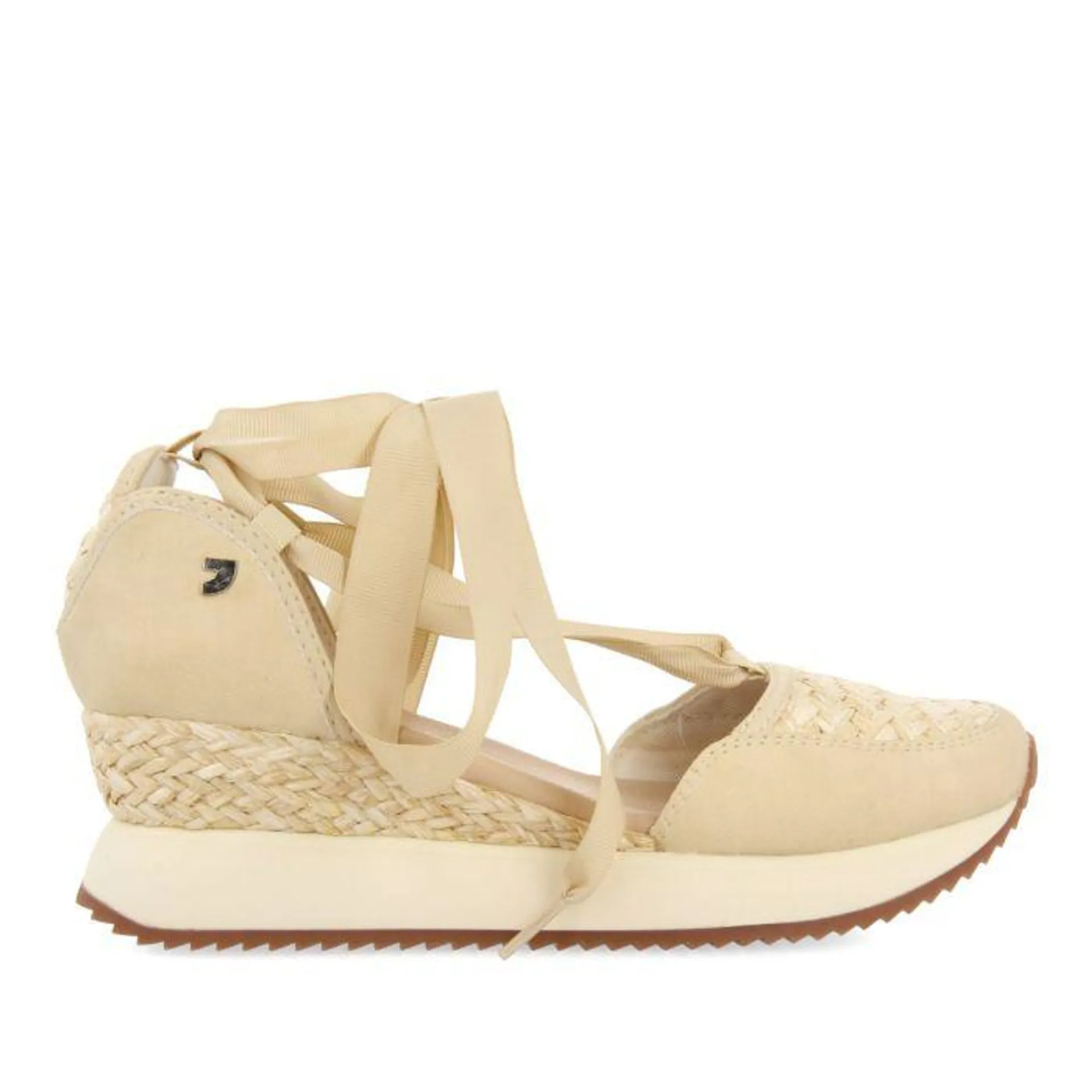 OFF-WHITE SPORTS SANDALS WITH WEDGE FOR WOMEN SULIAC