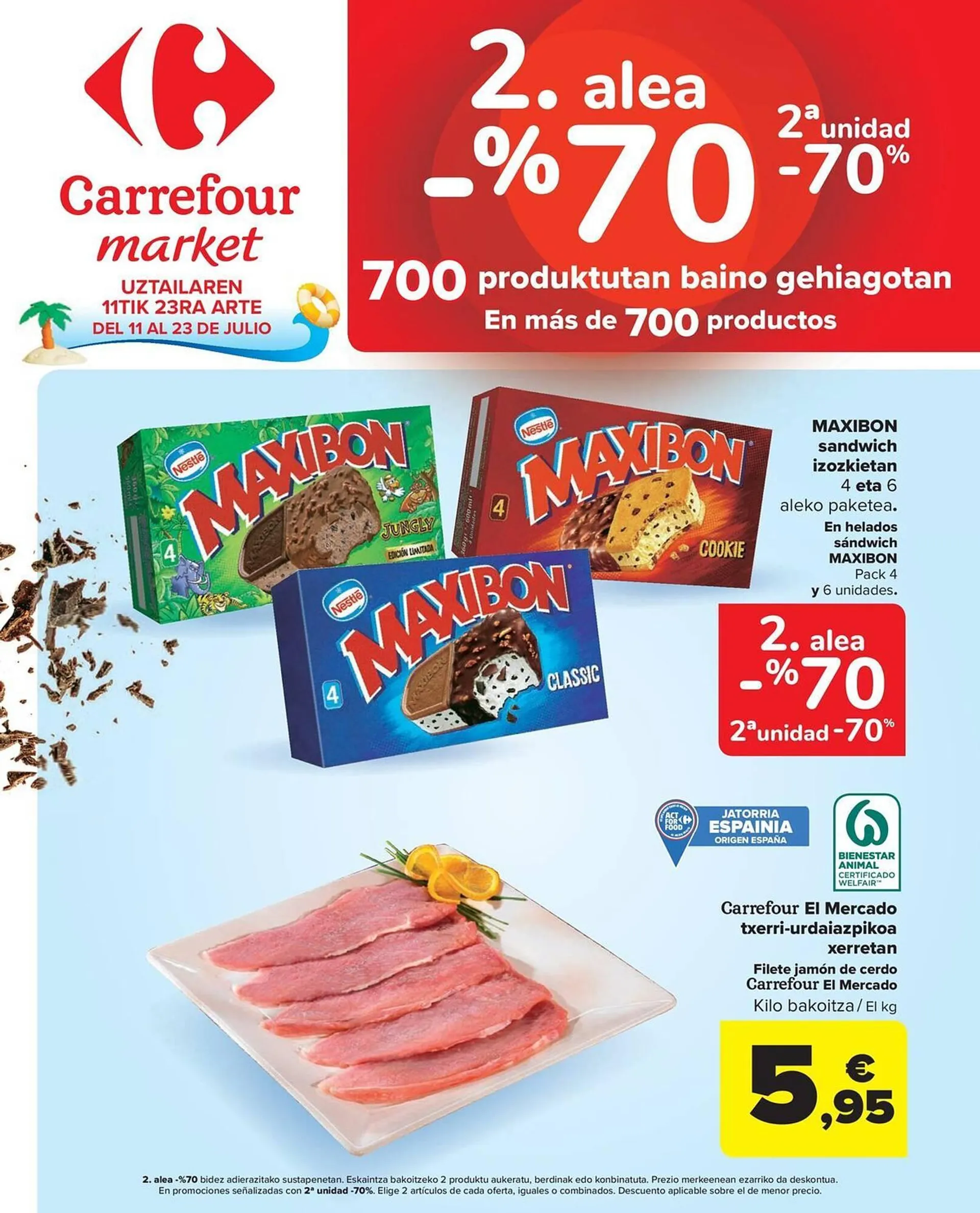 Catálogo de Folleto Carrefour Market 11 de julio al 23 de julio 2025 - Página 1
