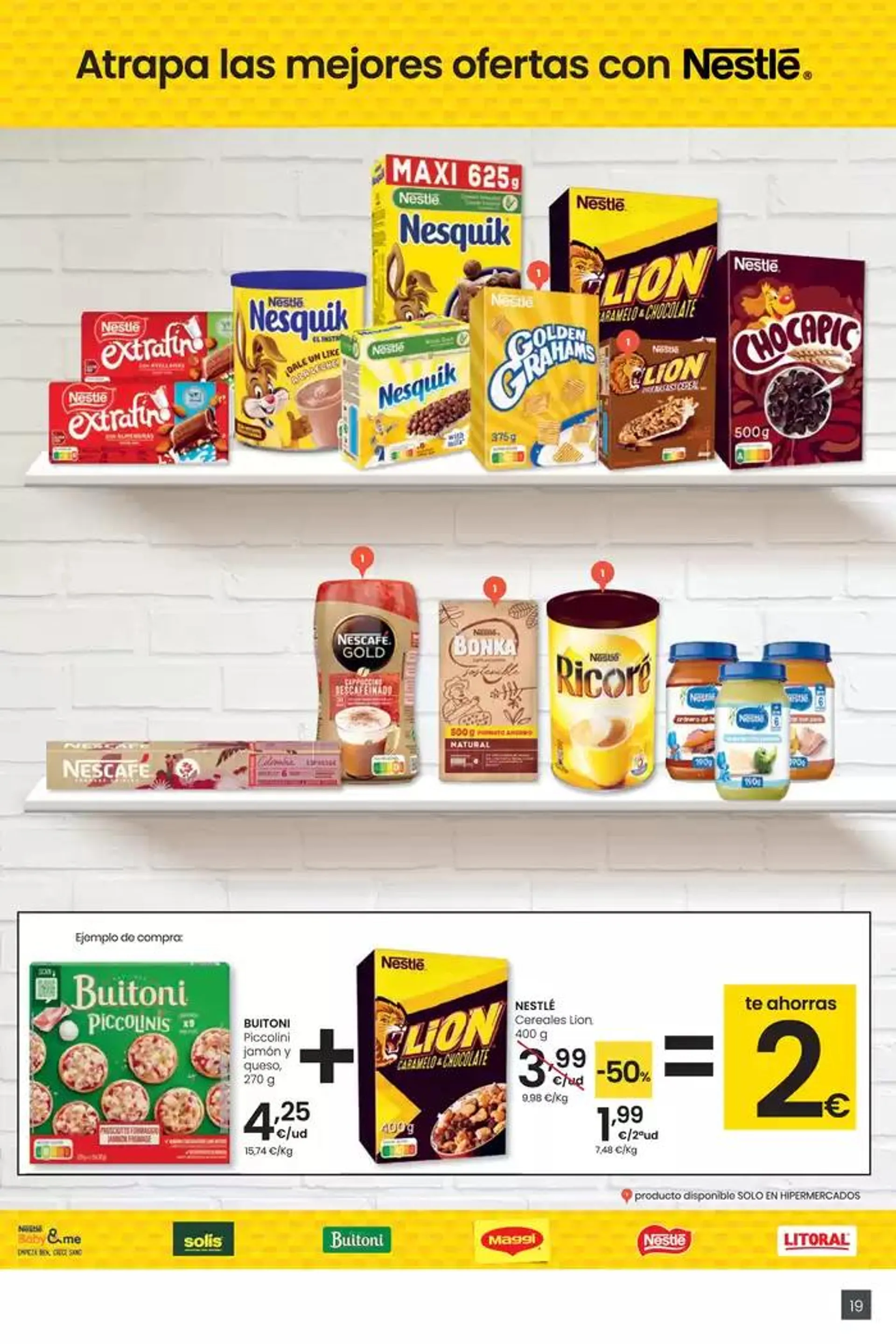 Catálogo de Más de 2000 productos, SIEMPRE A BUEN PRECIO HIPERMERCADOS EROSKI 31 de octubre al 12 de noviembre 2024 - Página 19