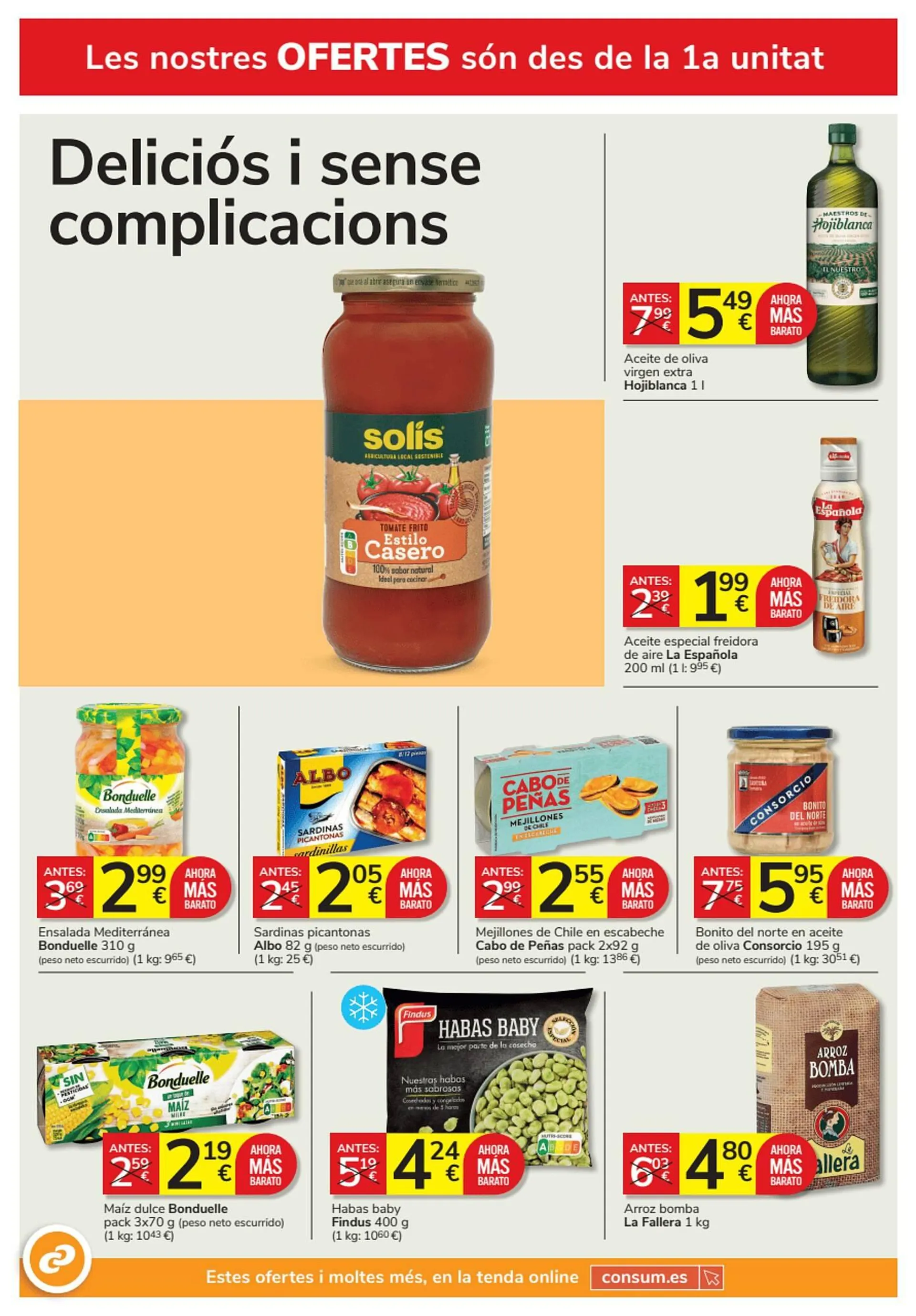 Catálogo de Folleto Consum 26 de junio al 23 de julio 2025 - Página 6