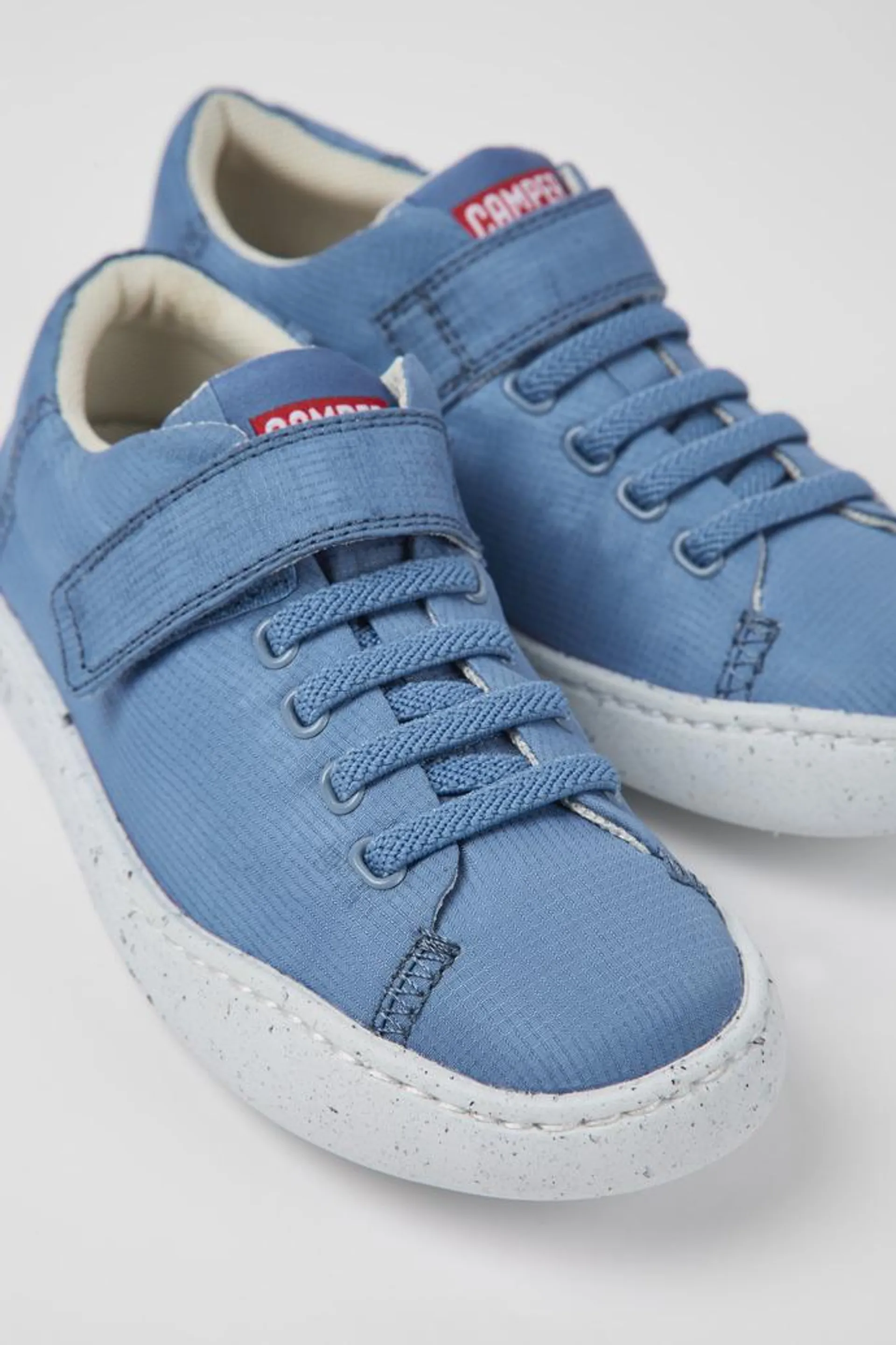 Peu Touring Zapatos azules de tejido para niños