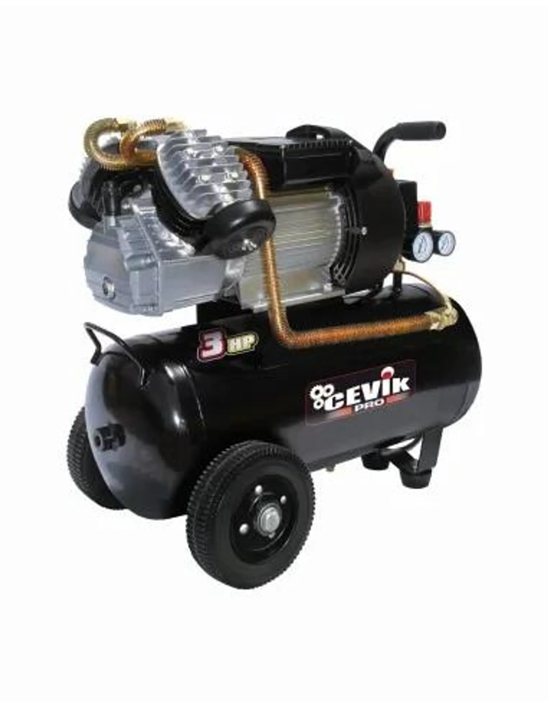 Compresor 50L 3HP CAB."V" CEVIK PRO CA-PRO50VX