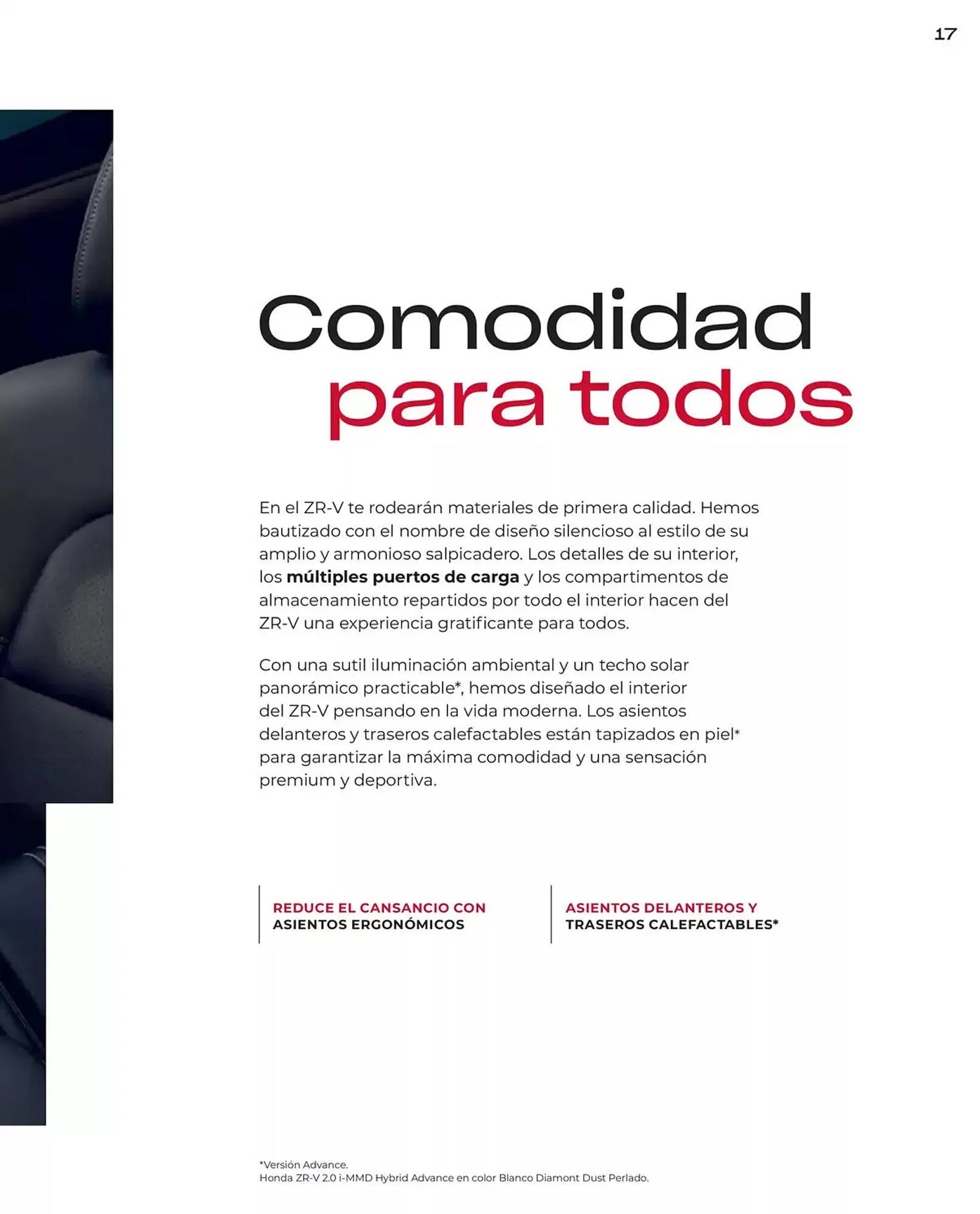Catálogo de Folleto Honda 6 de marzo al 30 de junio 2025 - Página 17