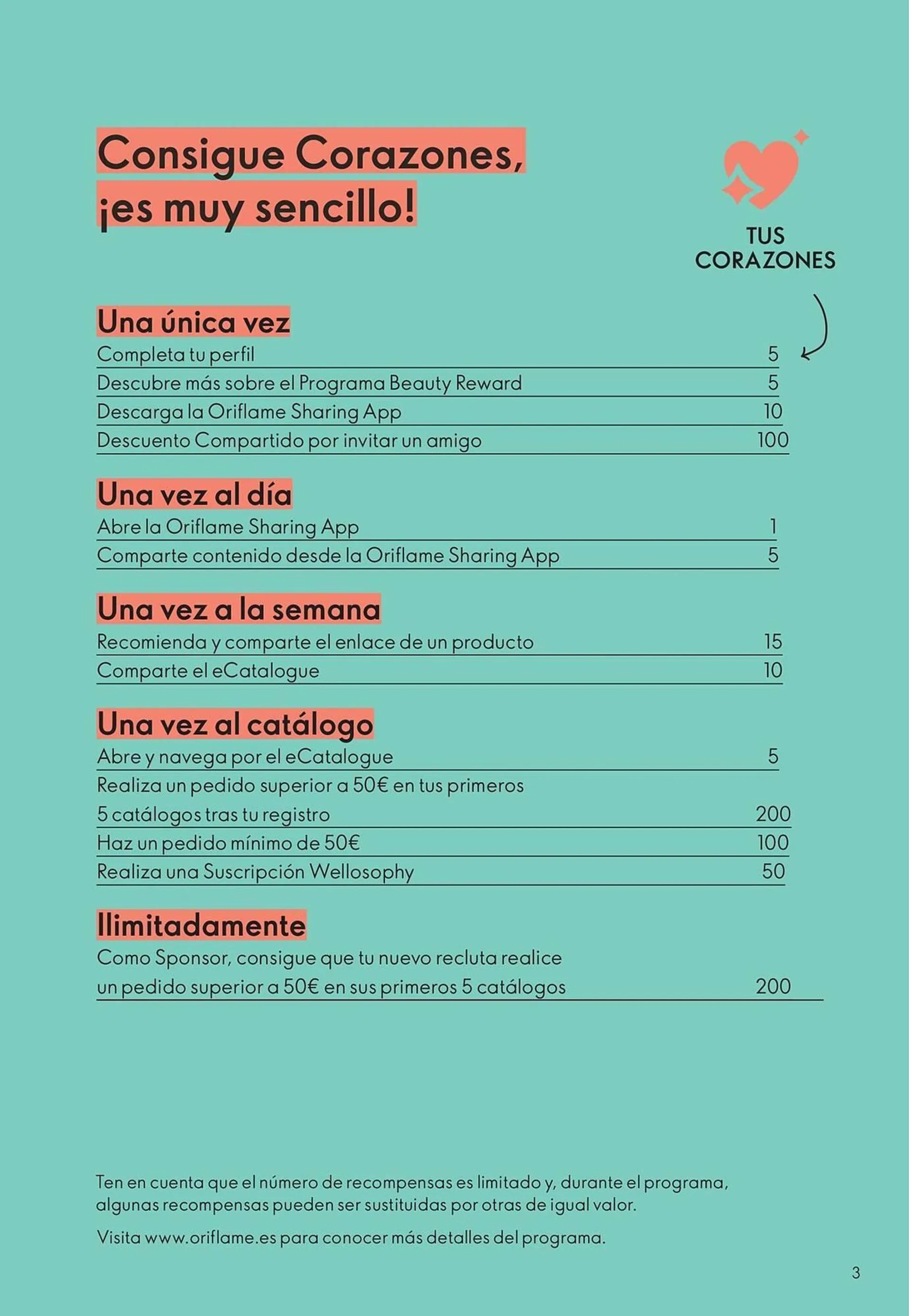 Catálogo de Folleto Oriflame 3 de junio al 31 de agosto 2025 - Página 3