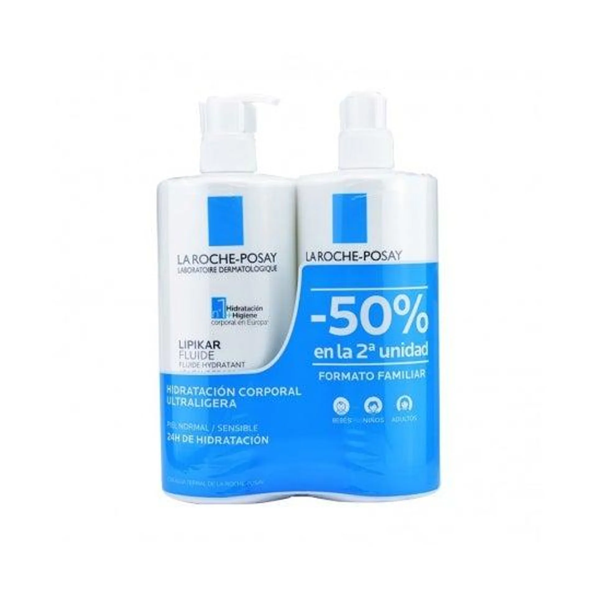 La Roche-Posay Lipikar Fluido 2x750ml