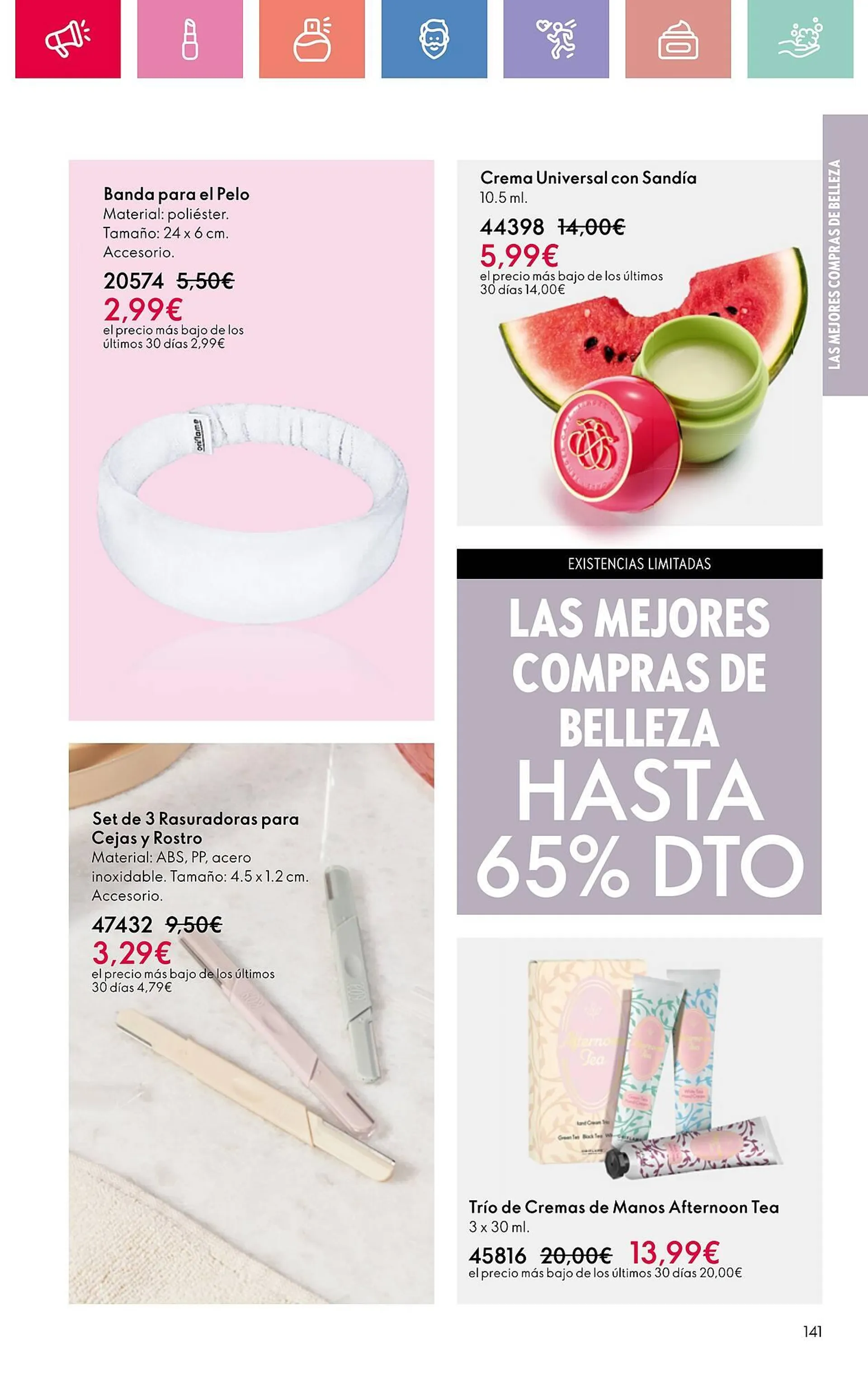 Catálogo de Folleto Oriflame 20 de abril al 20 de mayo 2025 - Página 141