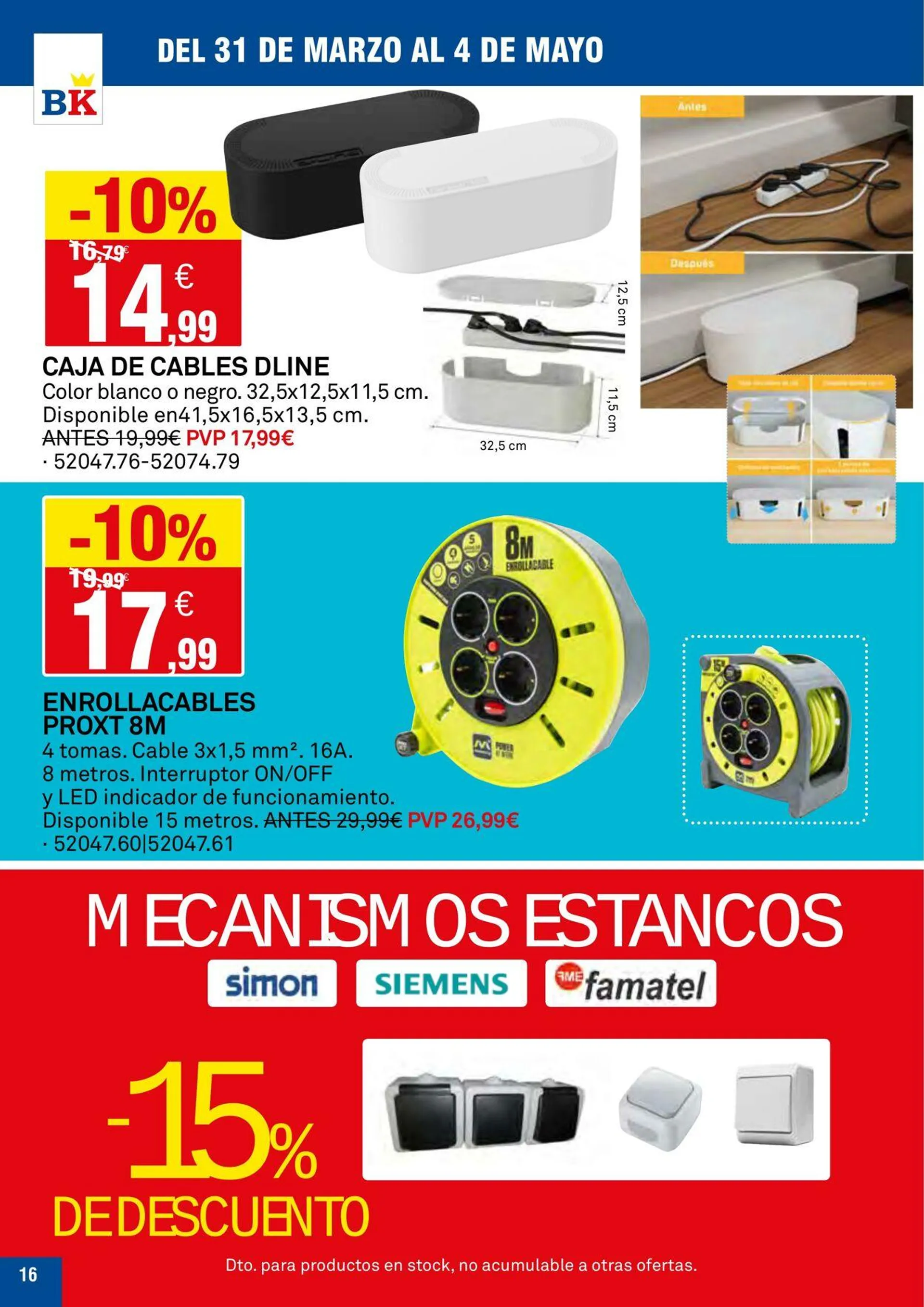 Catálogo de Bricoking Oferta actual 28 de abril al 12 de mayo 2025 - Página 16