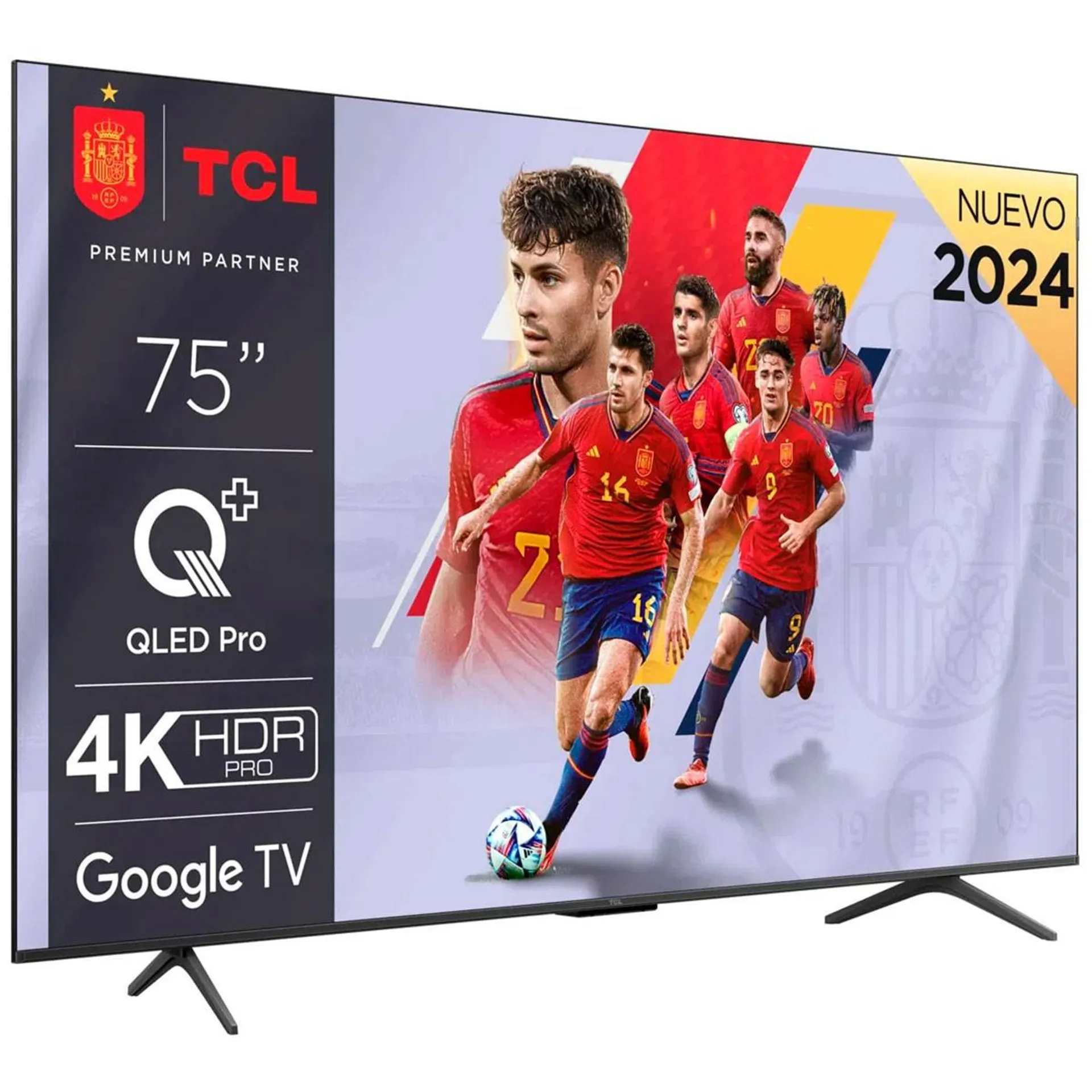 TELEVISOR TCL DE 190,5CM (75'') 75C655 4K UHD - SMART TV