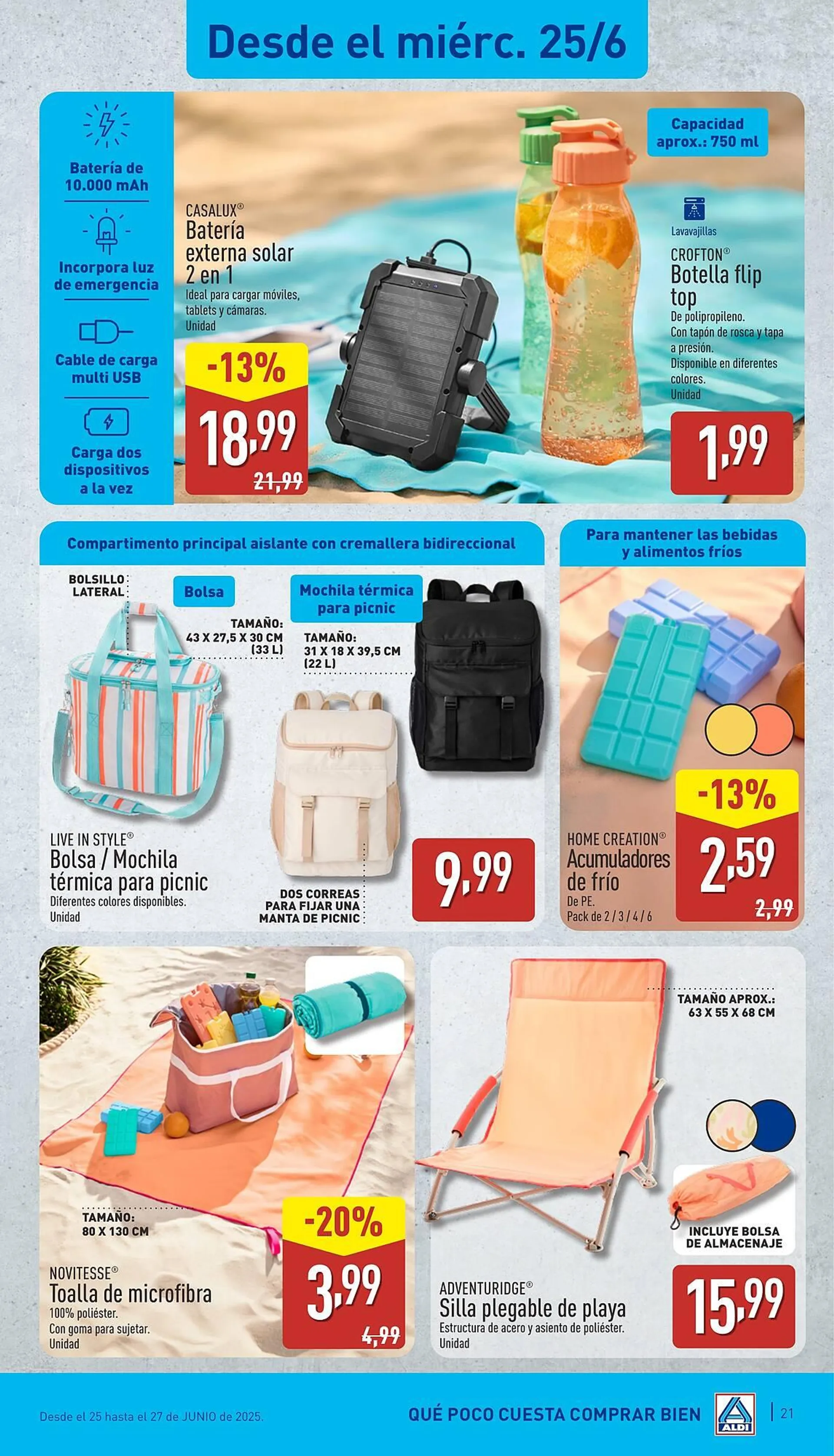 Catálogo de Folleto ALDI 23 de junio al 29 de junio 2025 - Página 21