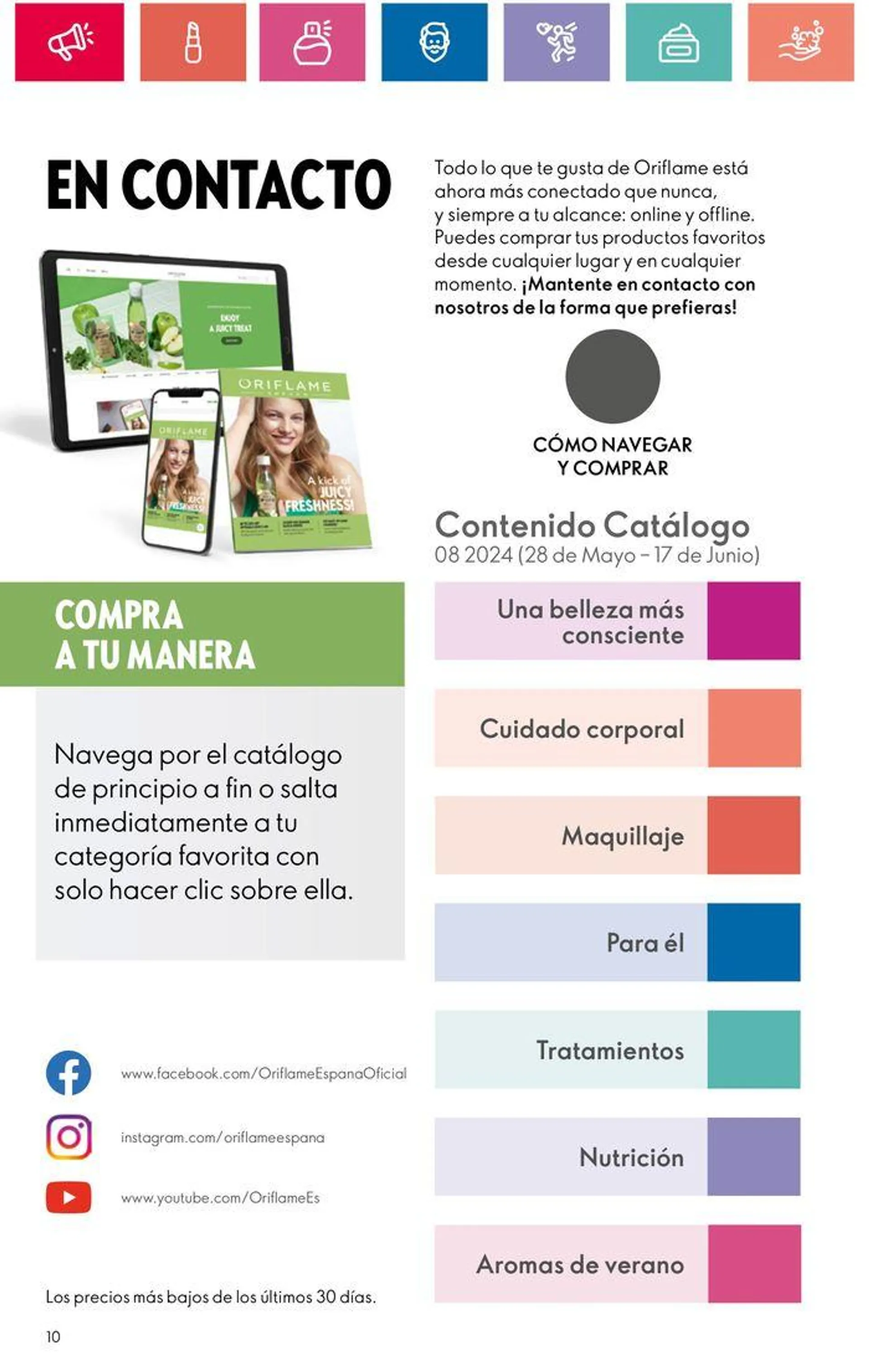 Catálogo de Catálogo Oriflame 28 de mayo al 17 de junio 2024 - Página 10