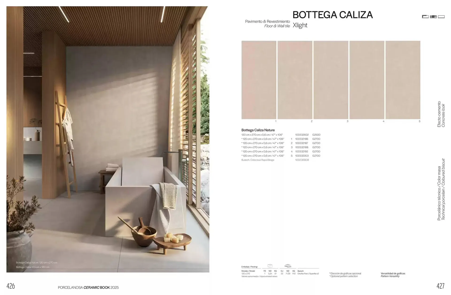 Catálogo de Folleto Porcelanosa 6 de febrero al 31 de diciembre 2025 - Página 215