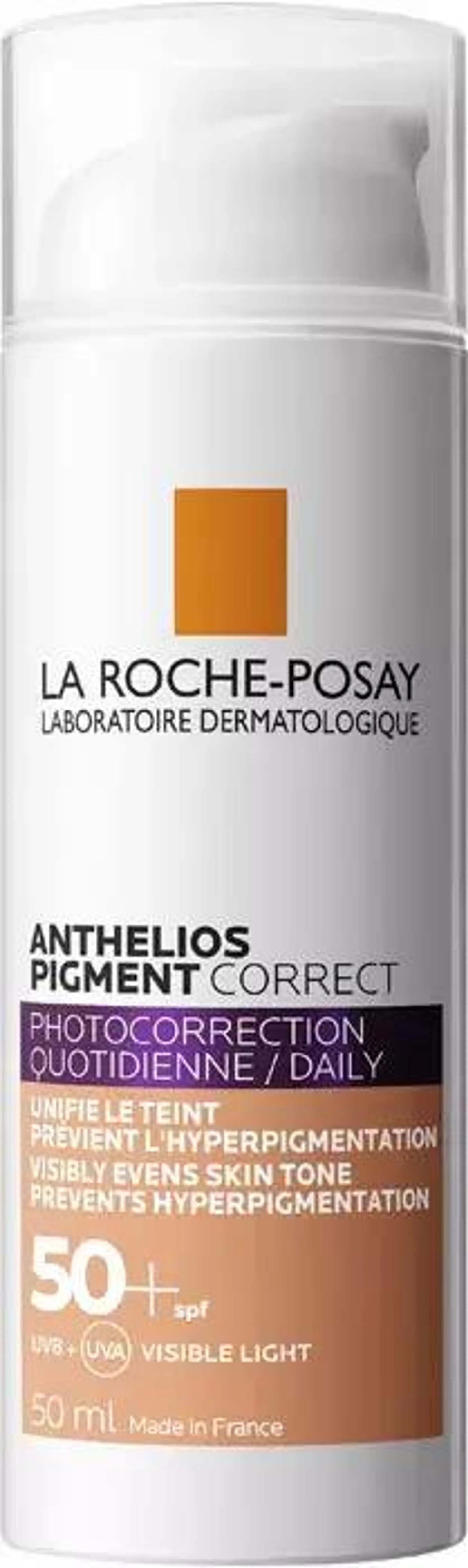 La Roche Posay Anthelios Pigment Correct SPF50+ Tono Medio 50 ml