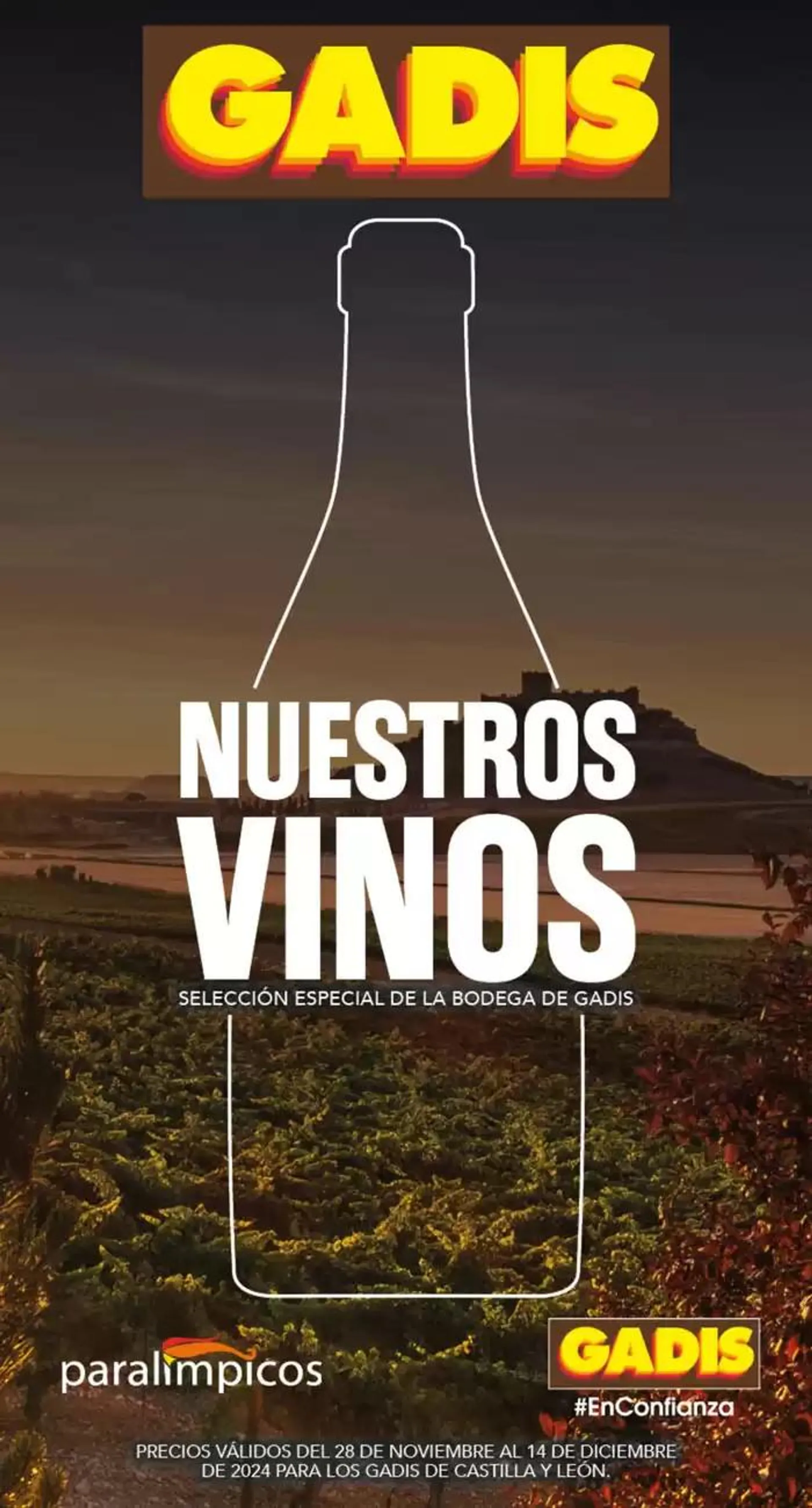 Catálogo de Nuestros Vinos Castilla y Leon 28 de noviembre al 14 de diciembre 2024 - Página 1