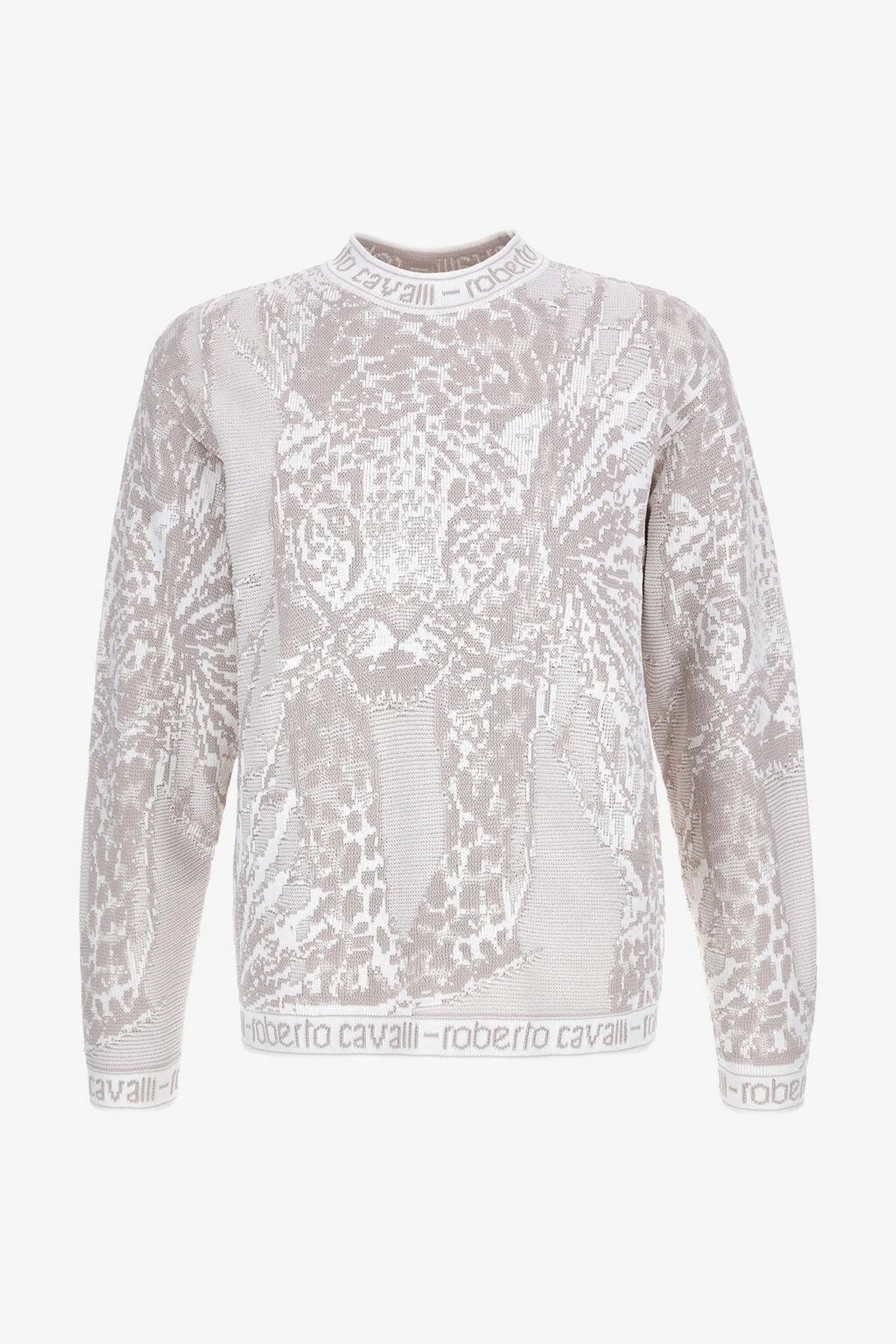 Tiger motif sweater