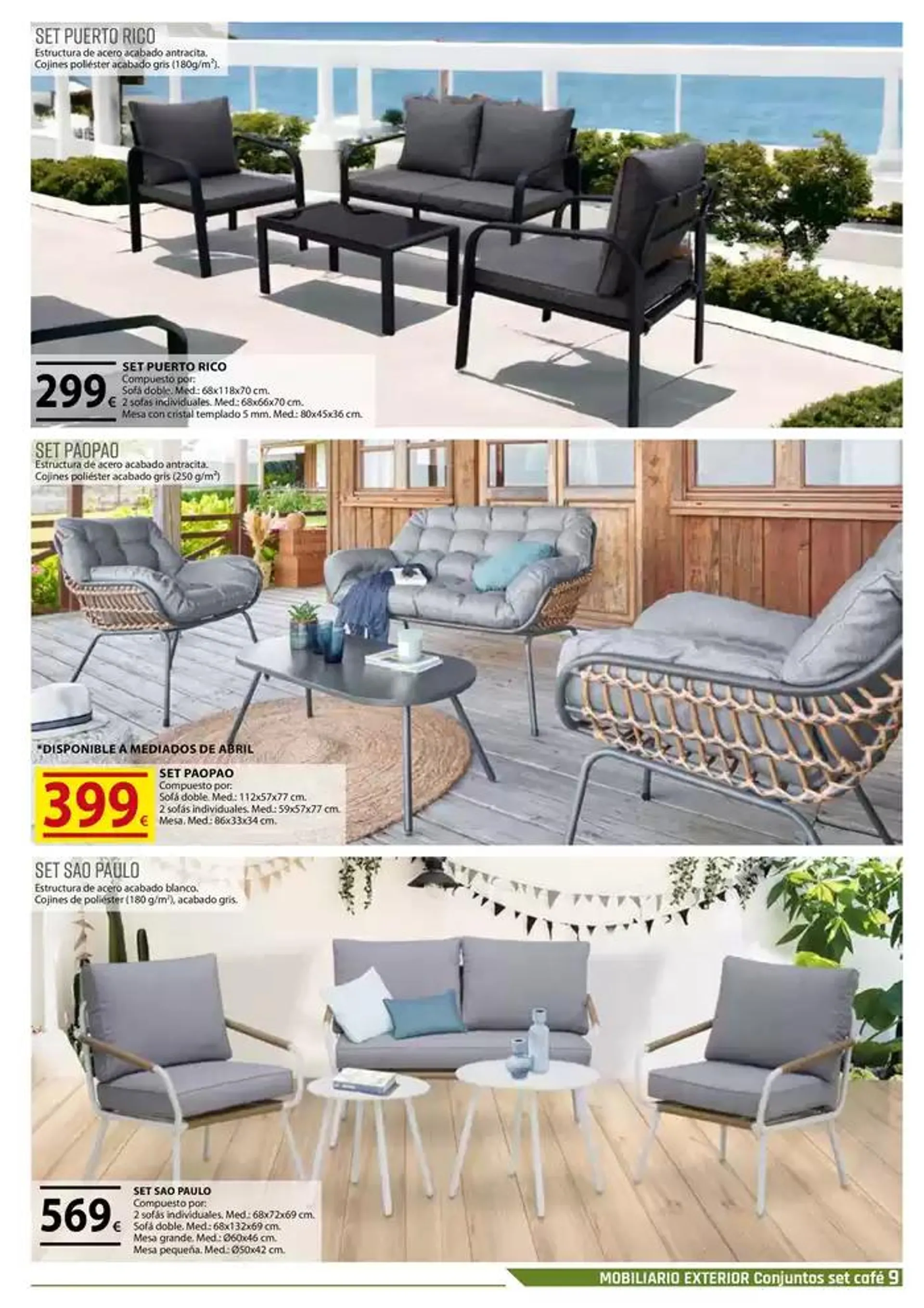 Catálogo de Folleto Jardín y Terraza 2025 28 de abril al 15 de julio 2025 - Página 9