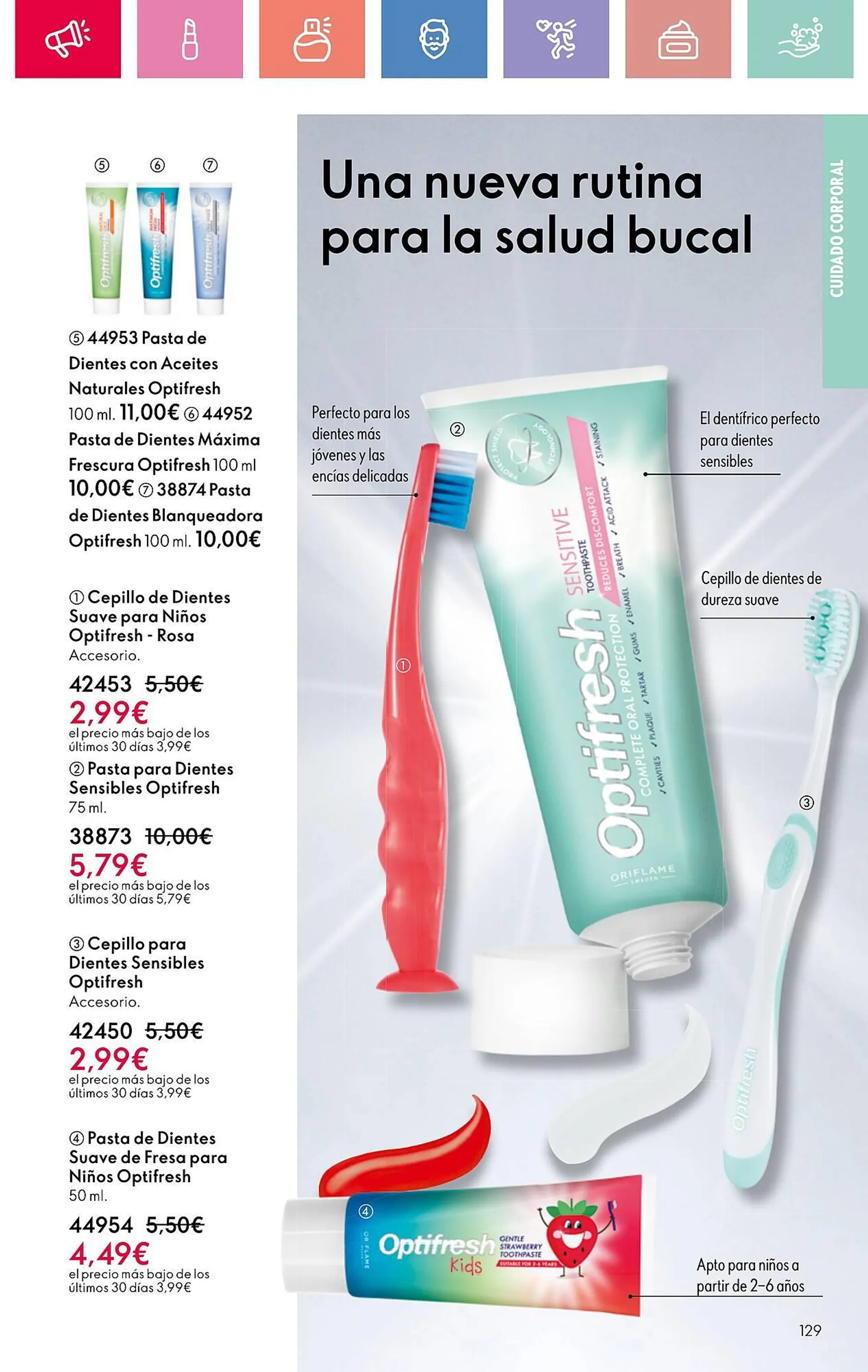 Catálogo de Folleto Oriflame 20 de abril al 20 de mayo 2025 - Página 129