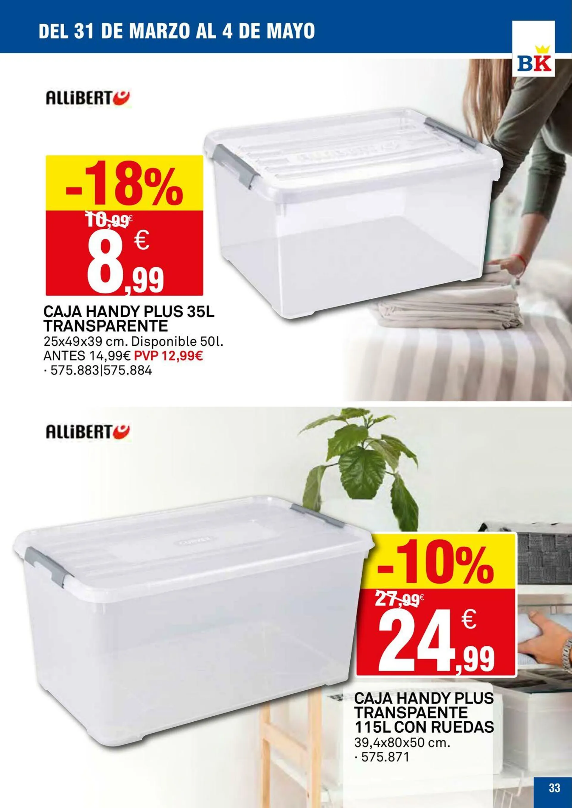 Catálogo de Bricoking Oferta actual 28 de abril al 12 de mayo 2025 - Página 33