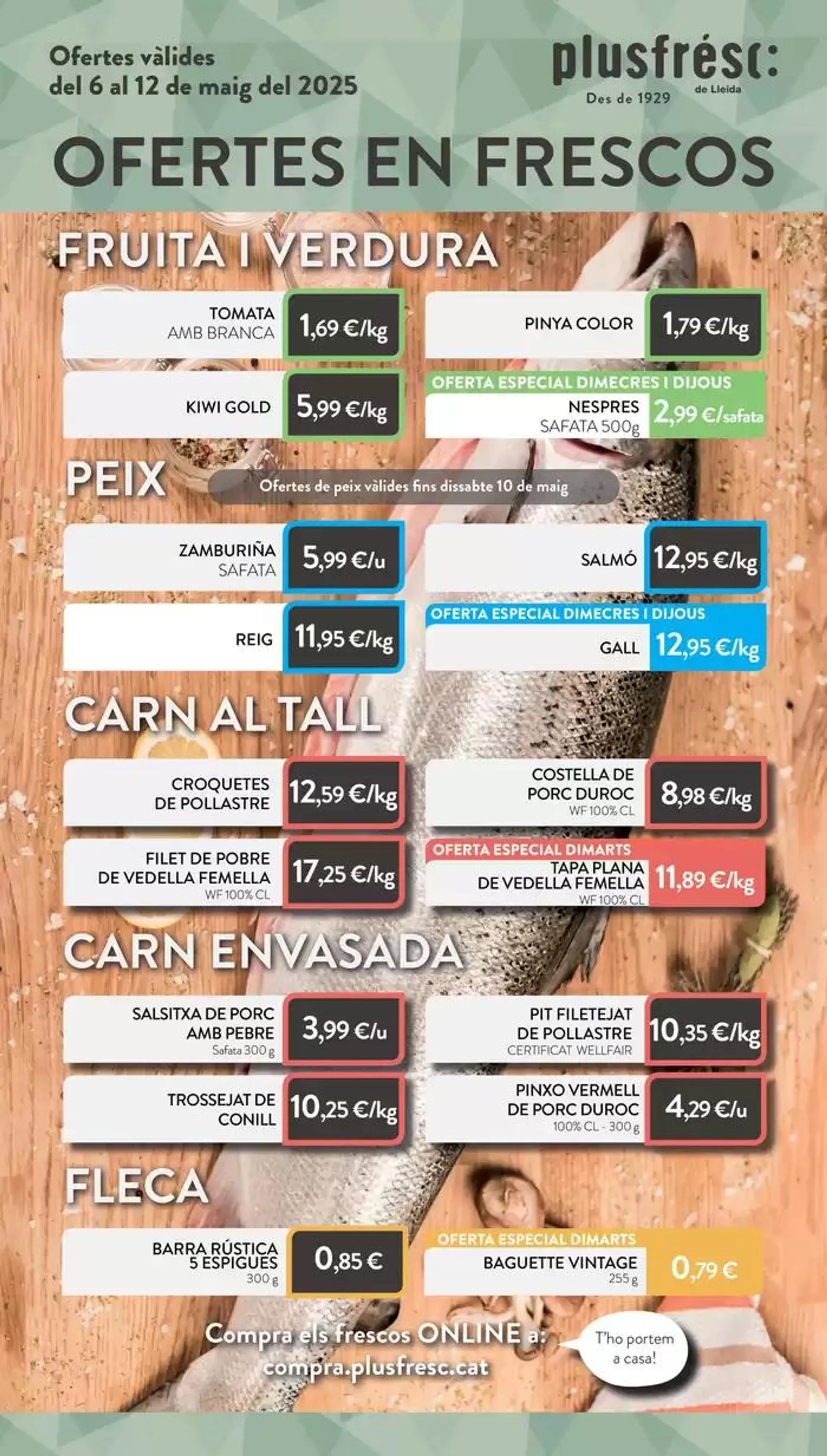 Ofertes De Productes Frescos - 1