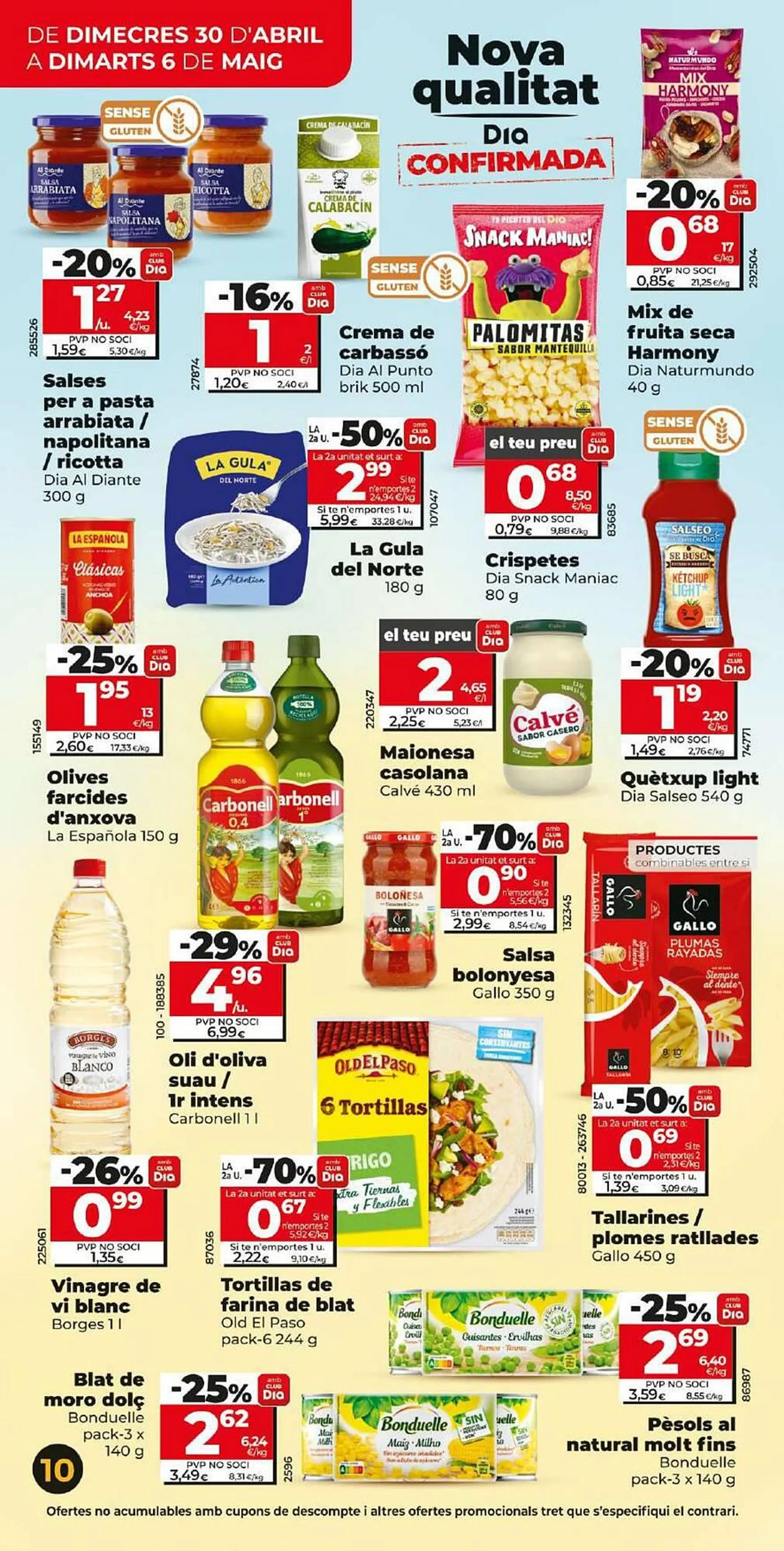Catálogo de Folleto Dia 30 de abril al 6 de mayo 2025 - Página 10