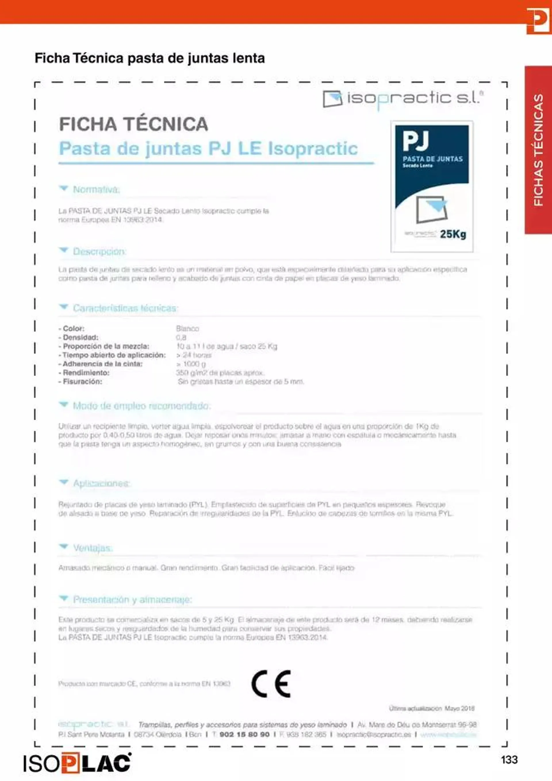 Catálogo de Manual Técnico Isoplac 15 de noviembre al 30 de noviembre 2024 - Página 133