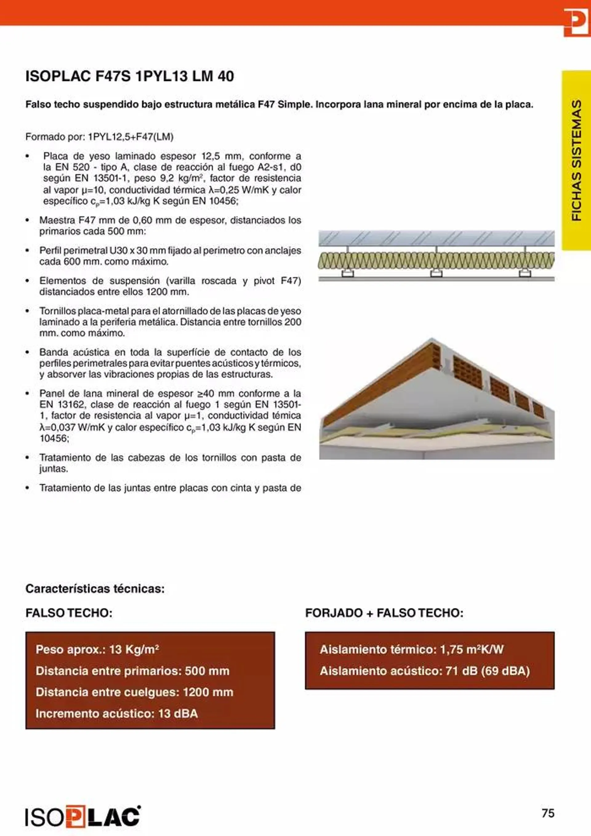 Catálogo de Manual Técnico Isoplac 15 de noviembre al 30 de noviembre 2024 - Página 75