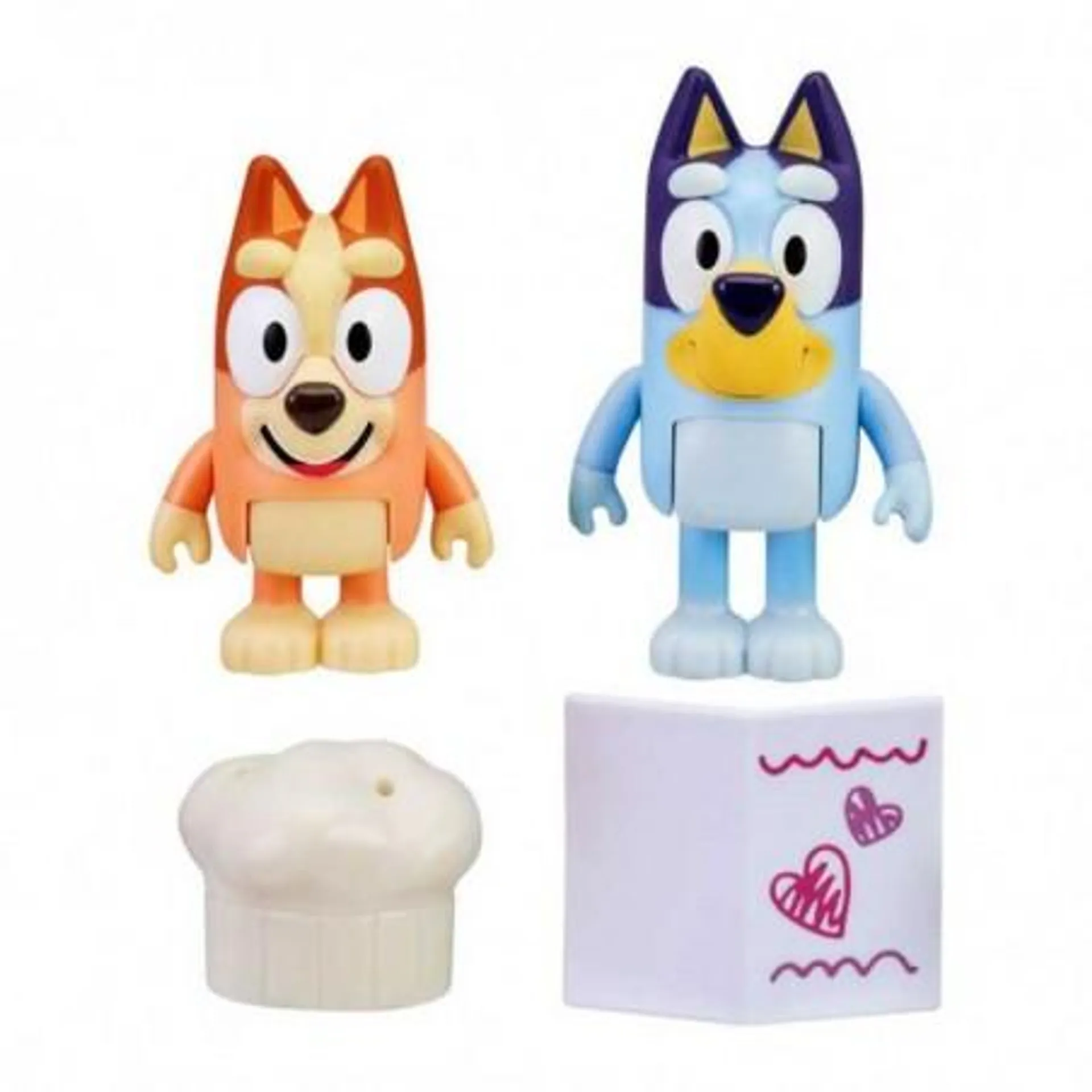 Bluey Pack 2 Figuras Série 2 Sortimento