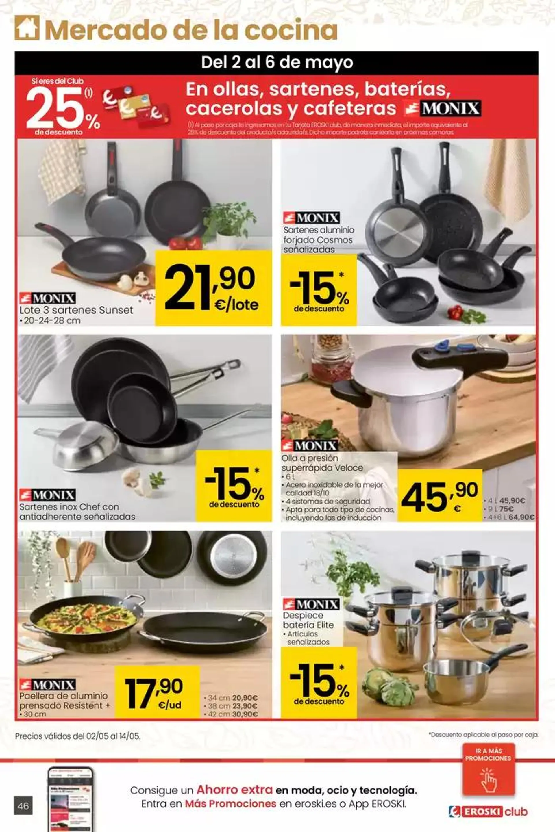 Catálogo de SUMA AHORRO HIPERMERCADOS EROSKI 2 de mayo al 13 de mayo 2025 - Página 46