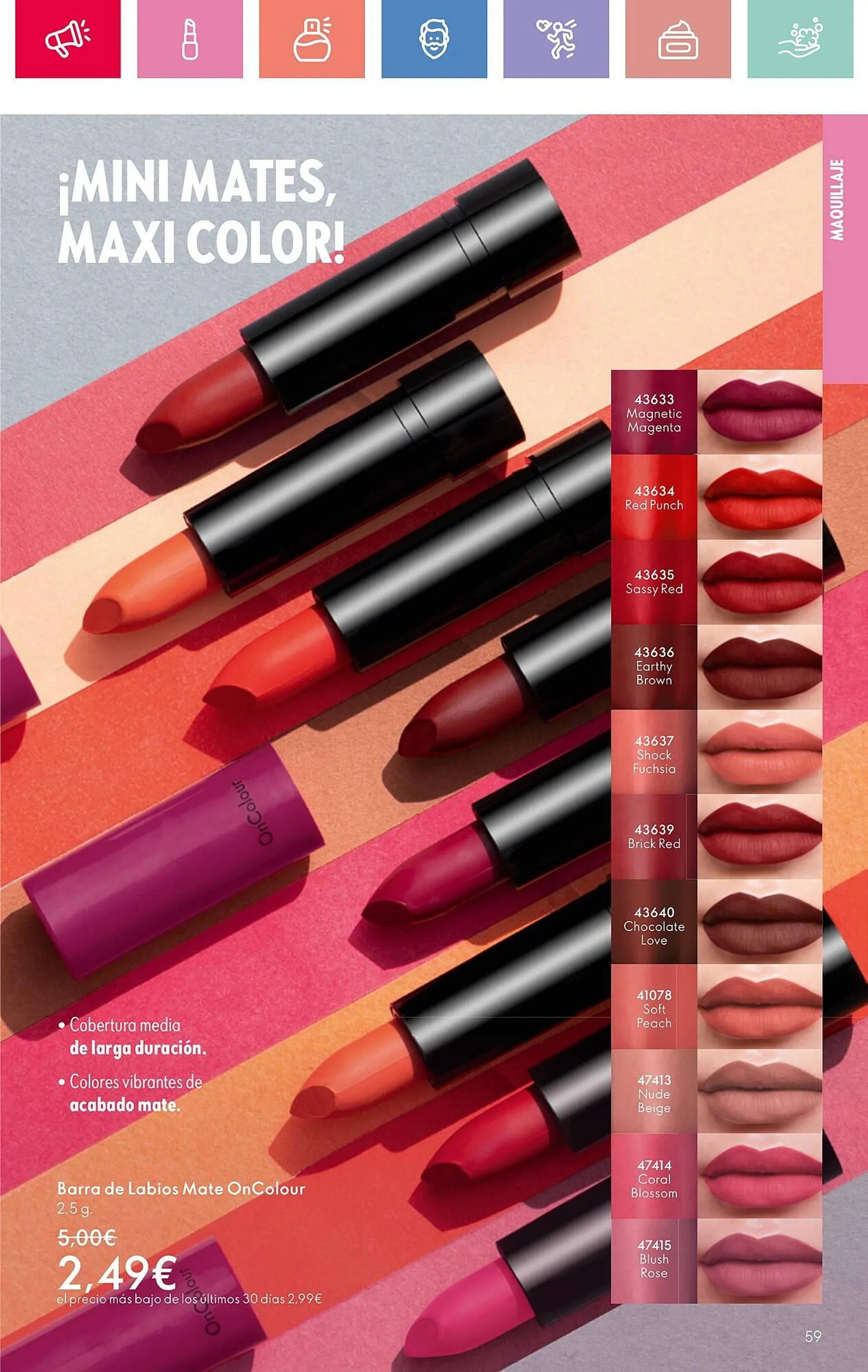 Catálogo de Folleto Oriflame 20 de abril al 20 de mayo 2025 - Página 59