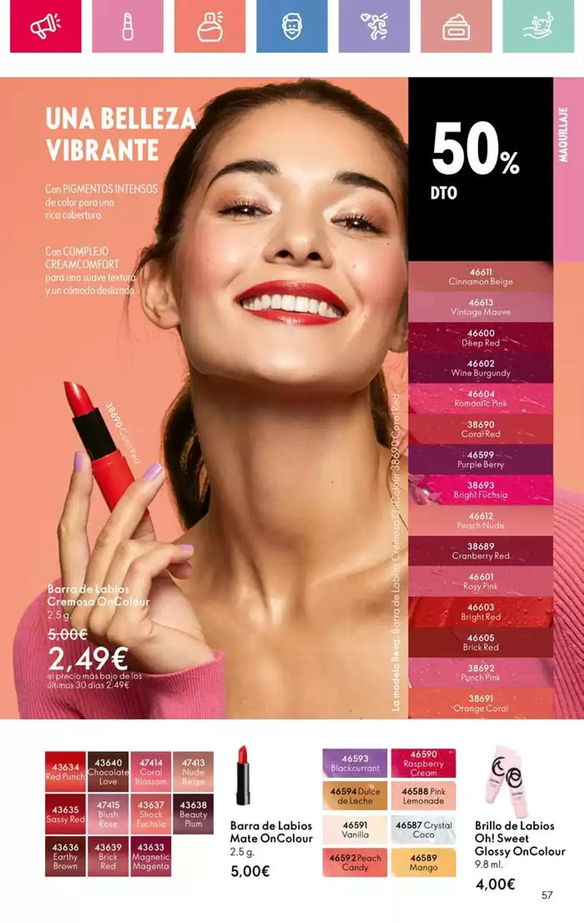 Catálogo de Catálogo Oriflame 30 de marzo al 19 de abril 2025 - Página 57