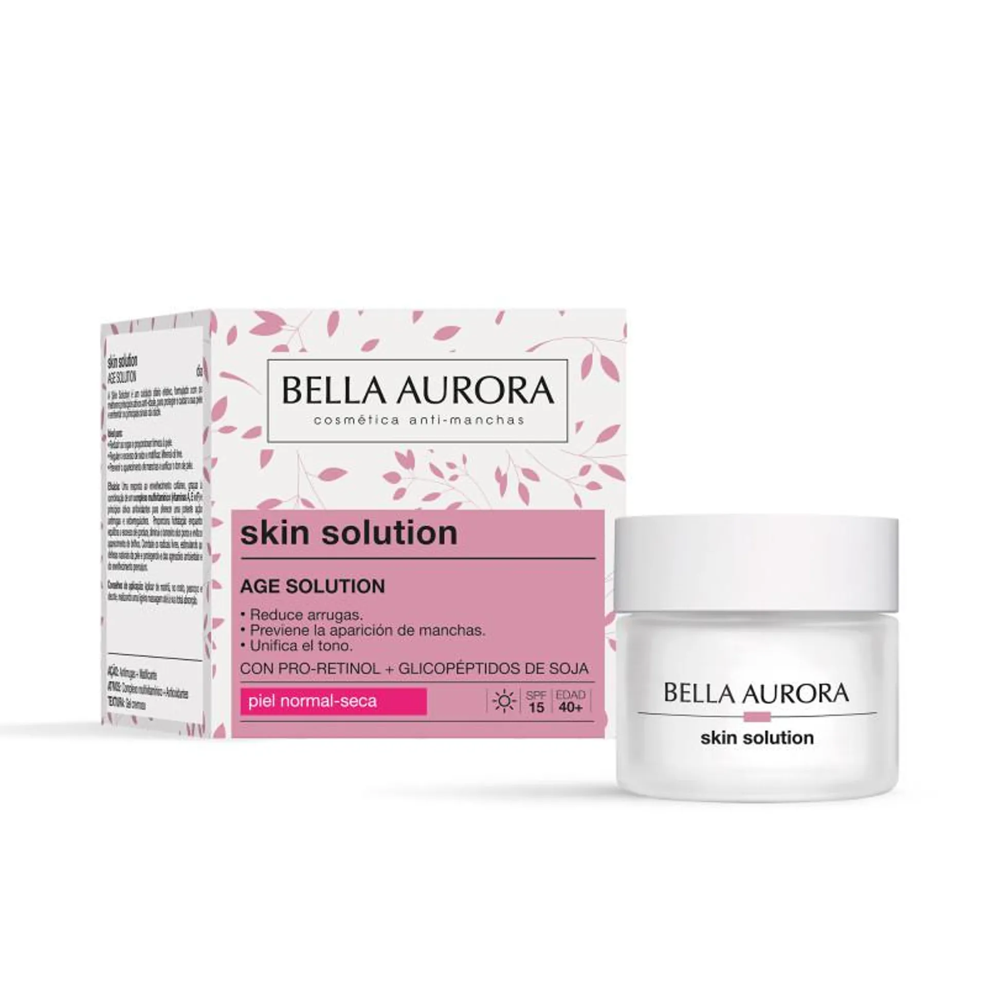 Age solution Crema antiarrugas reafirmante de día