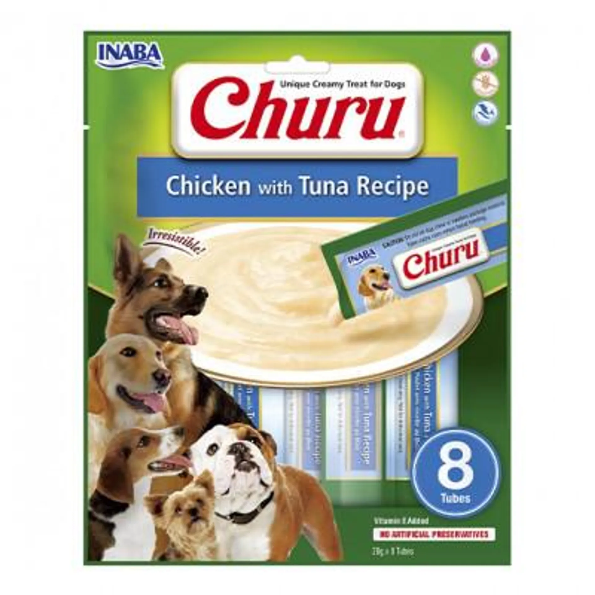 Churu Dog Pollo y Atún