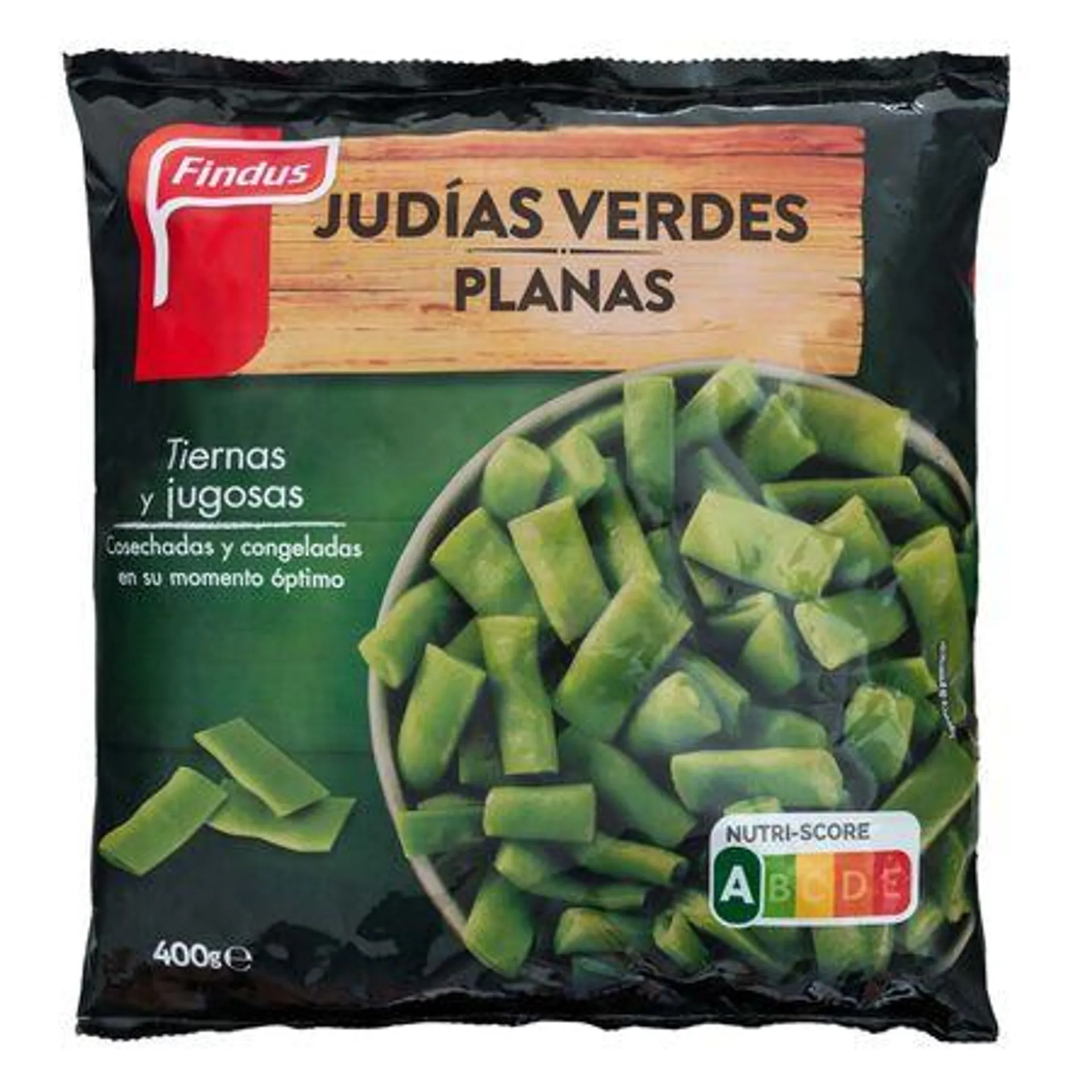 Judías verde plana Findus 400g