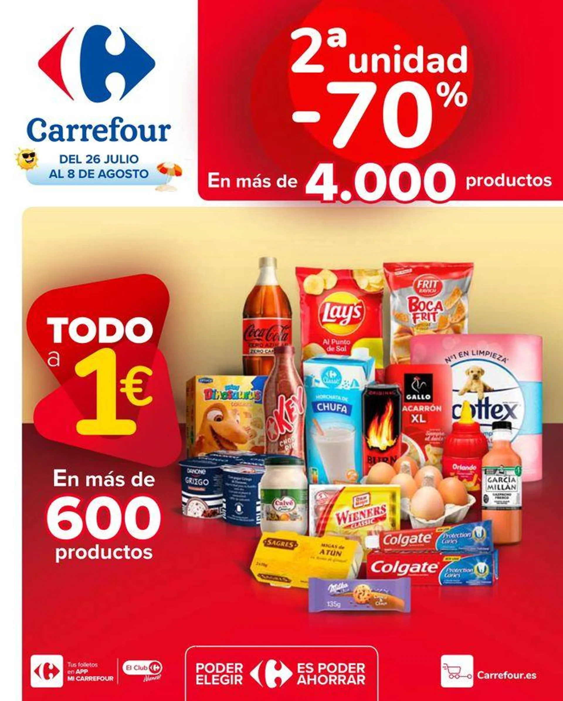 Catálogo de 2ªud. Al -70% / TODO 1€ 26 de julio al 8 de agosto 2024 - Página 1