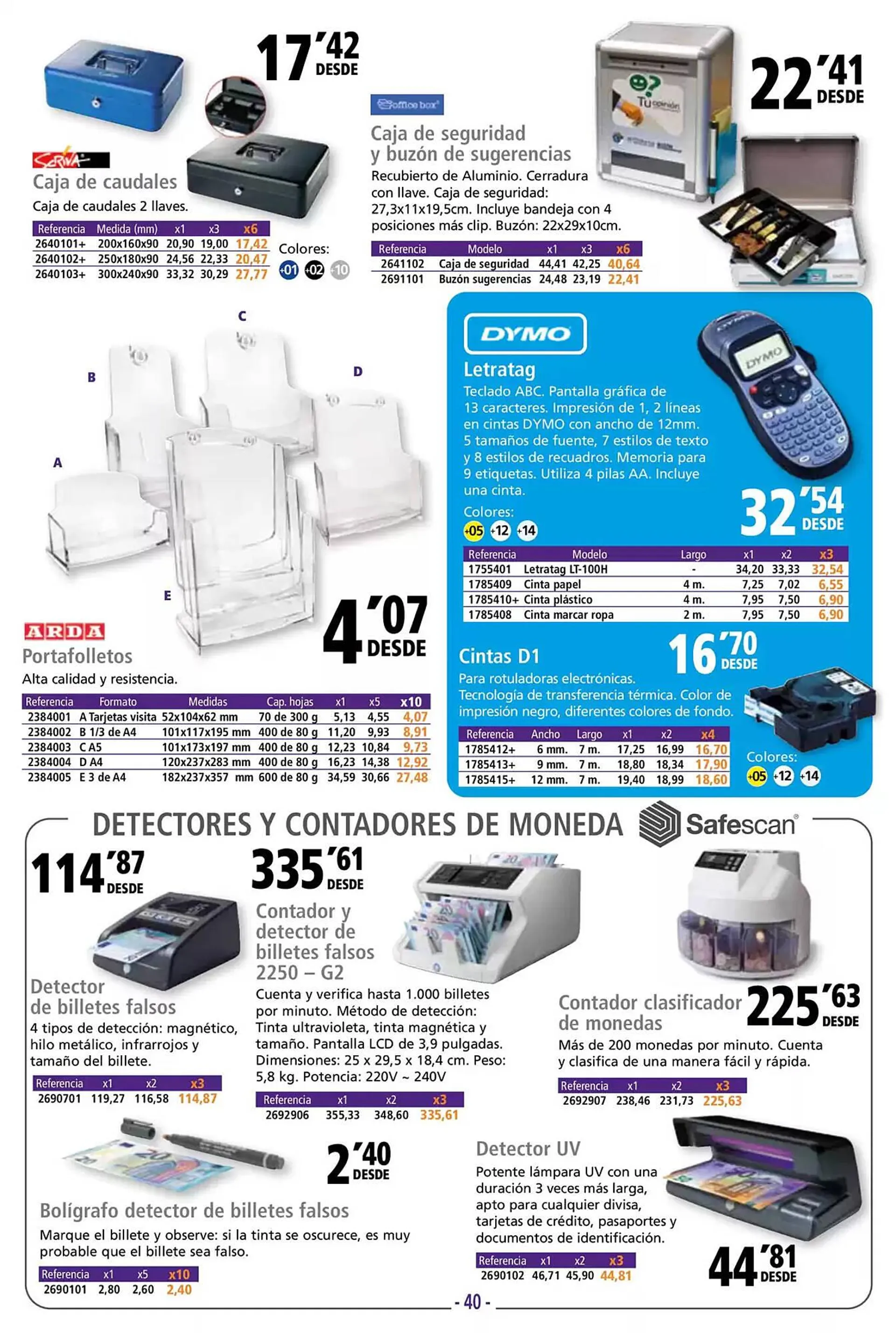 Catálogo de Folleto Folder 8 de mayo al 10 de octubre 2025 - Página 40