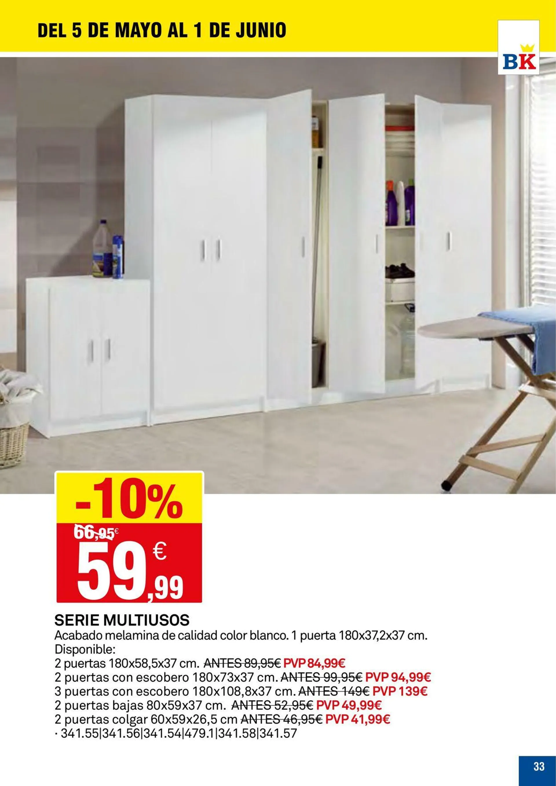 Catálogo de Bricoking Oferta actual 26 de mayo al 9 de junio 2025 - Página 33