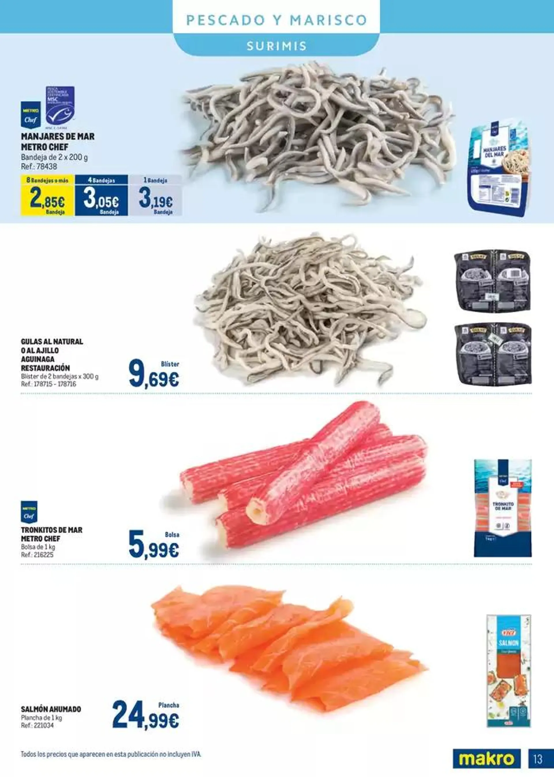 Catálogo de Especial Congelados Norte 5 de mayo al 1 de junio 2025 - Página 13