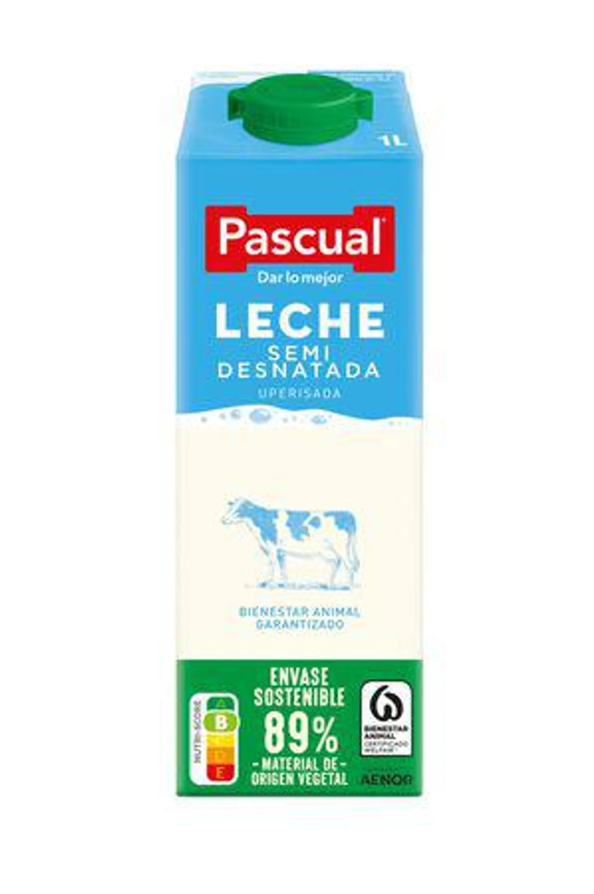 Leche Pascual 1l semidesnatada