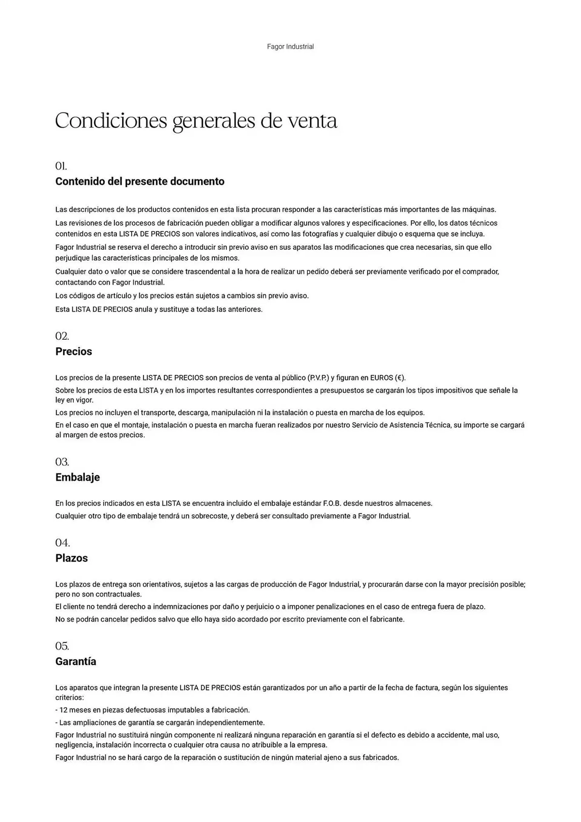 Catálogo de Folleto Fagor 3 de marzo al 3 de junio 2025 - Página 540