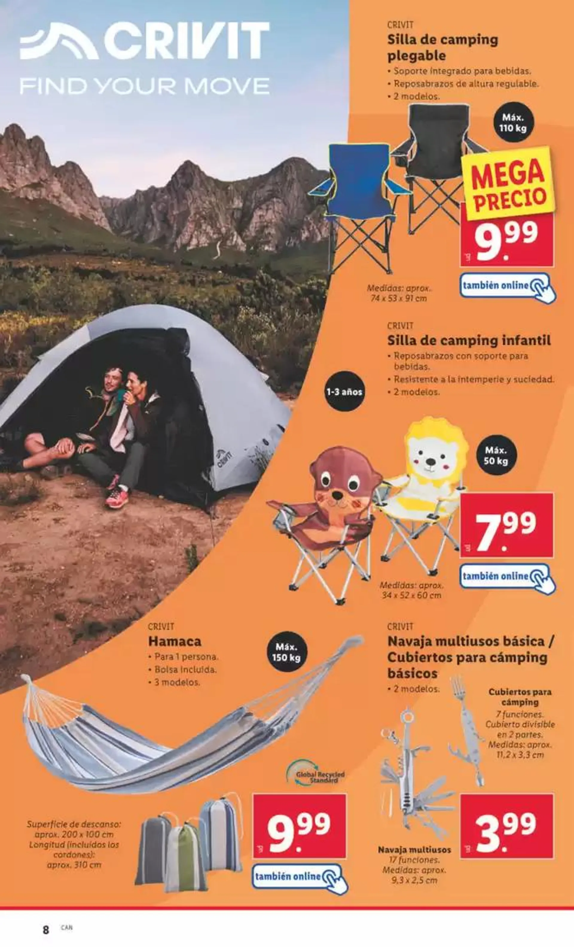 Catálogo de ¡Bazar Lidl! Ofertas válidas 26/05 al 01/06 26 de mayo al 1 de junio 2025 - Página 14