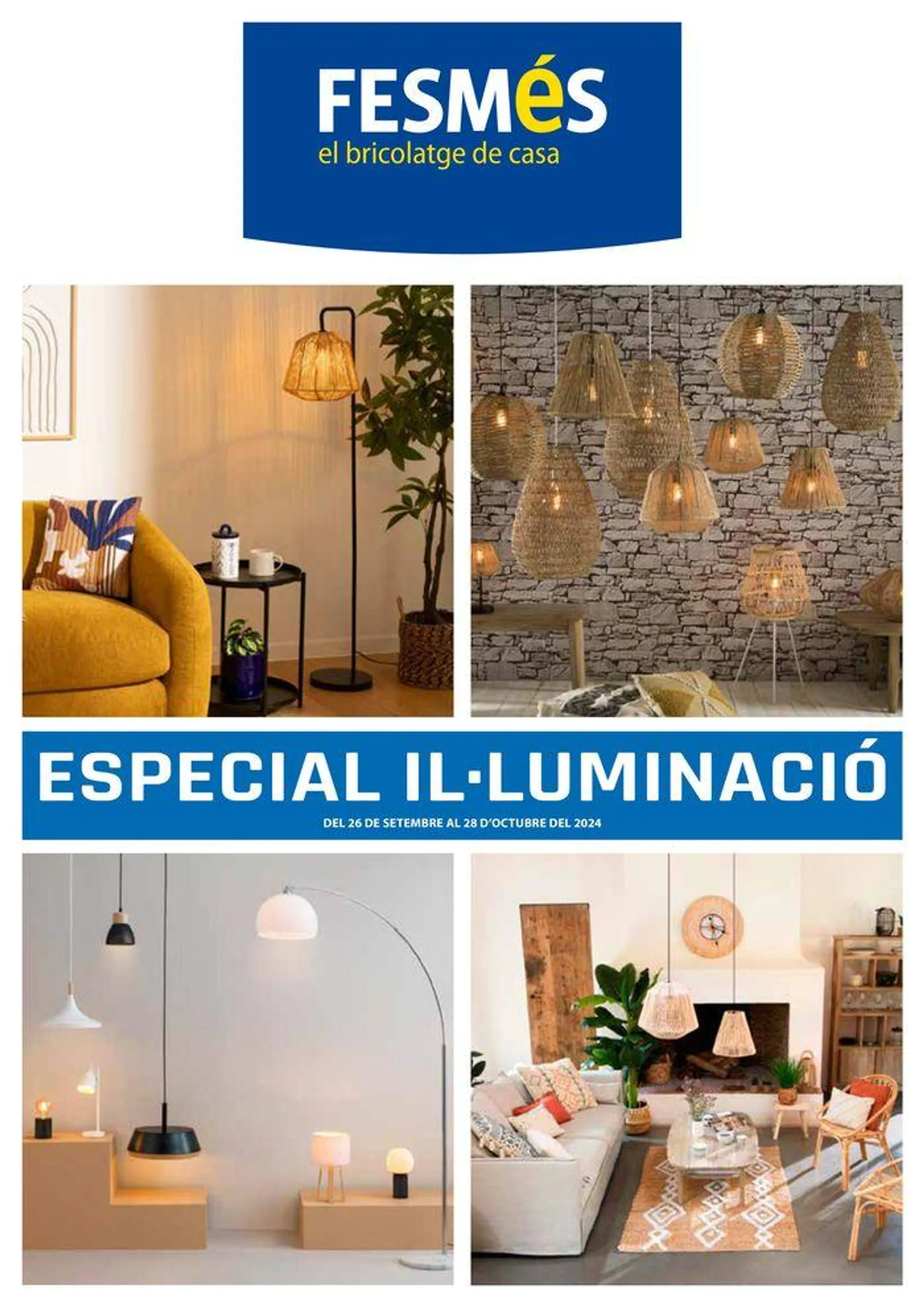 Catálogo de Especial Il·luminació 26 de septiembre al 28 de octubre 2024 - Página 1